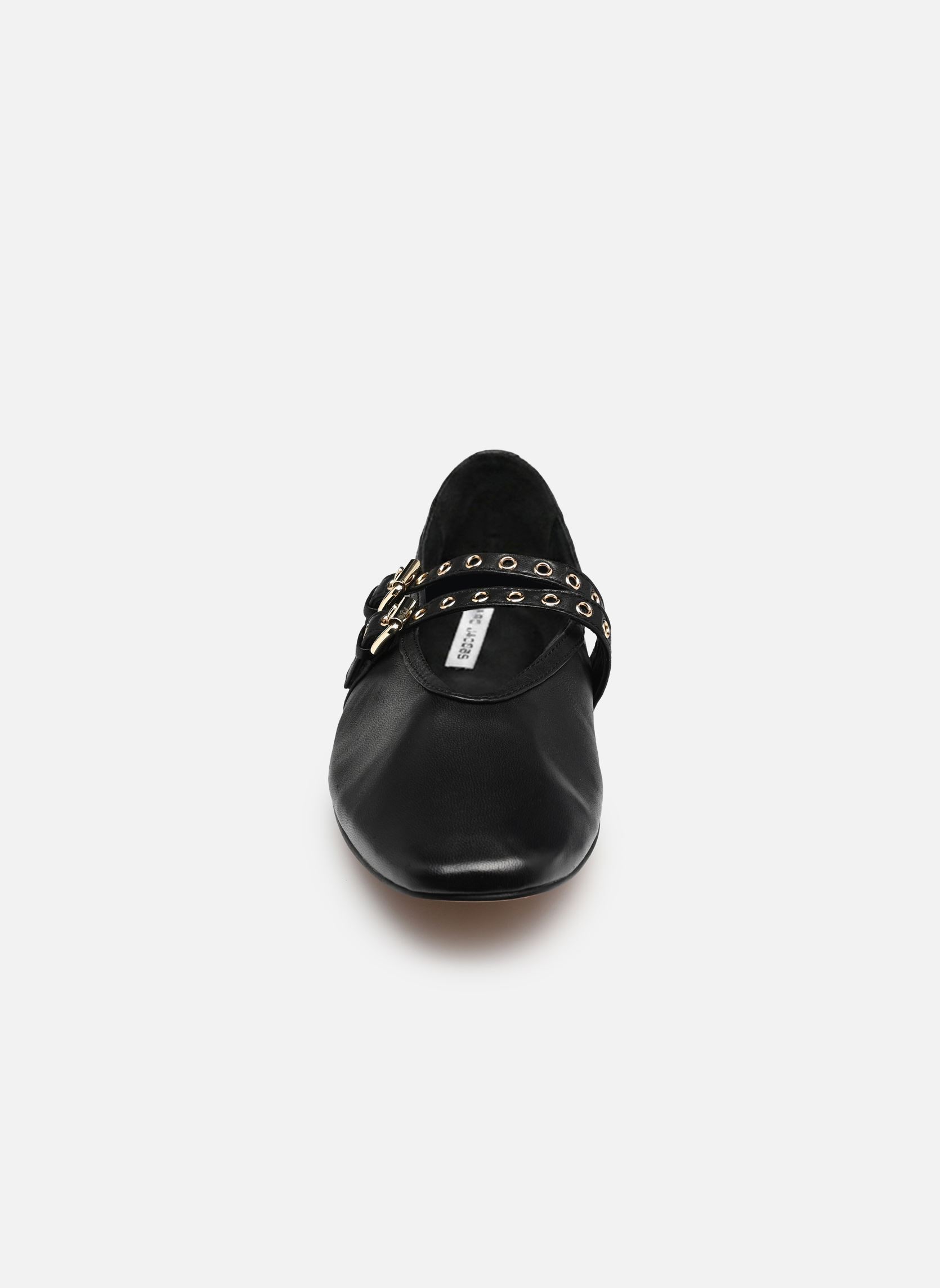 Ballerina's Lydia dames zwart Steve Madden Ballerina's Lydia dames zwart BLACK LEATHER