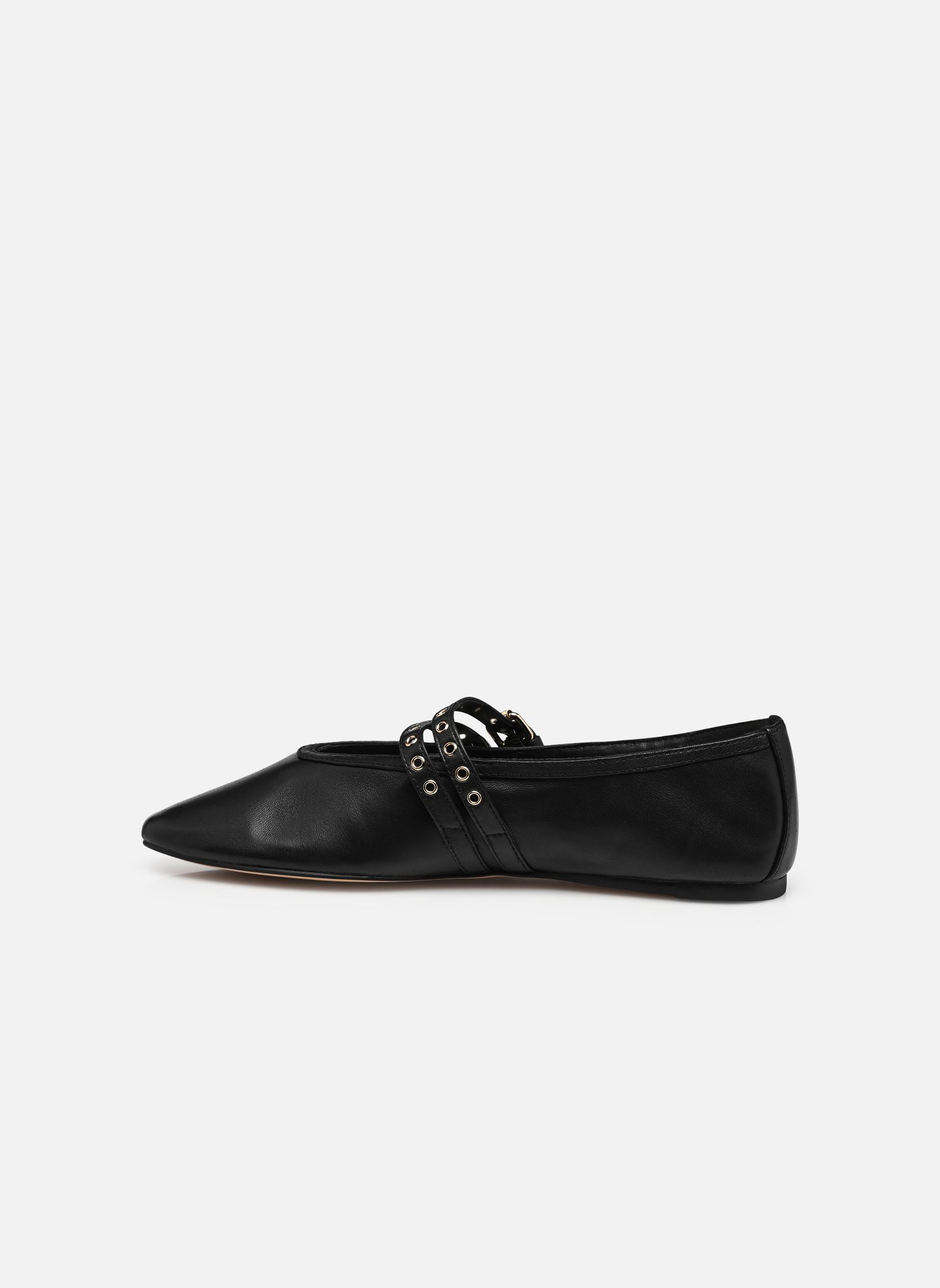 Ballerina's Lydia dames zwart Steve Madden Ballerina's Lydia dames zwart BLACK LEATHER