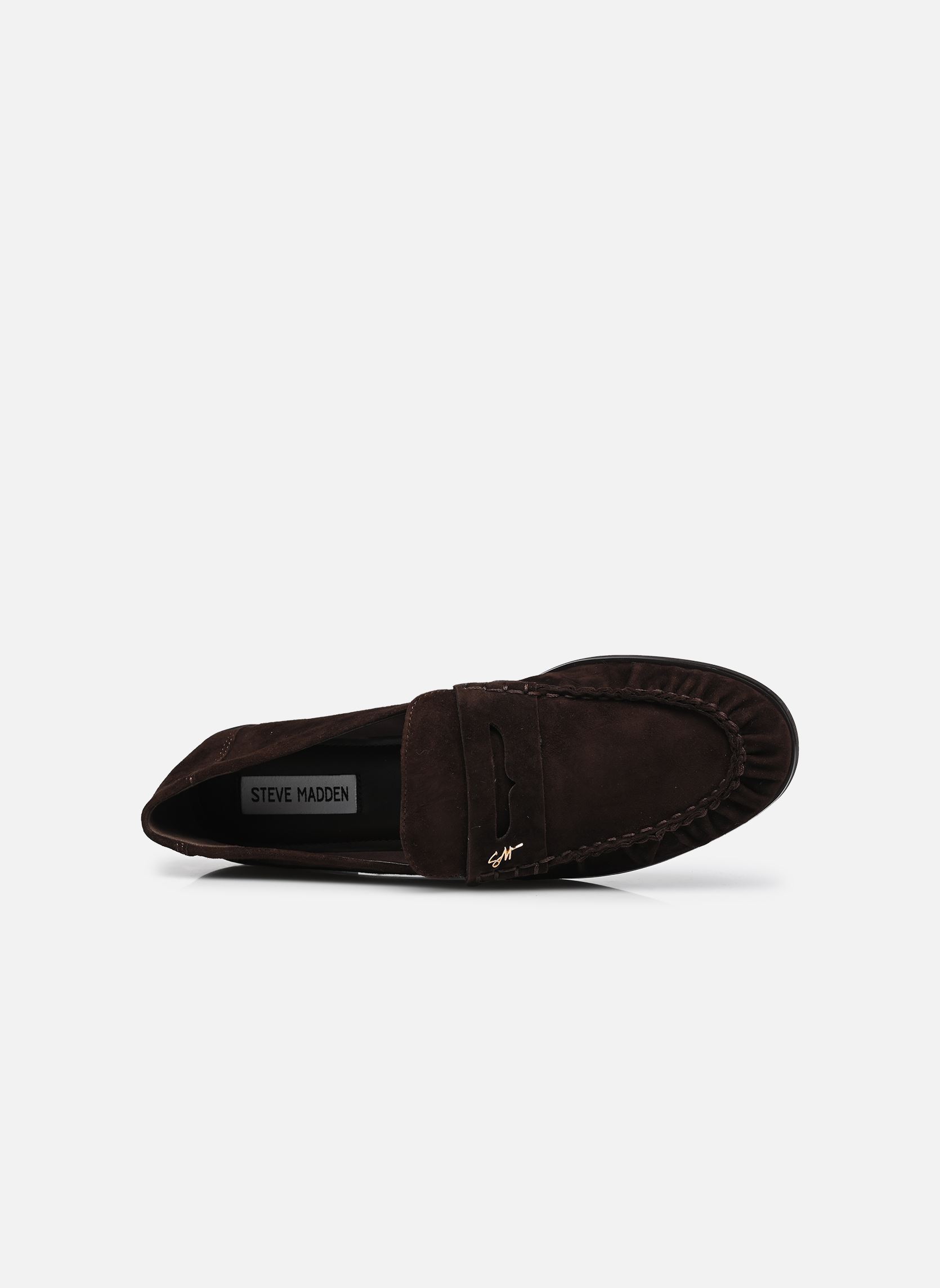 Mocassins Muse-Sm dames bruin Steve Madden Mocassins Muse-Sm dames bruin DARK BROWN
