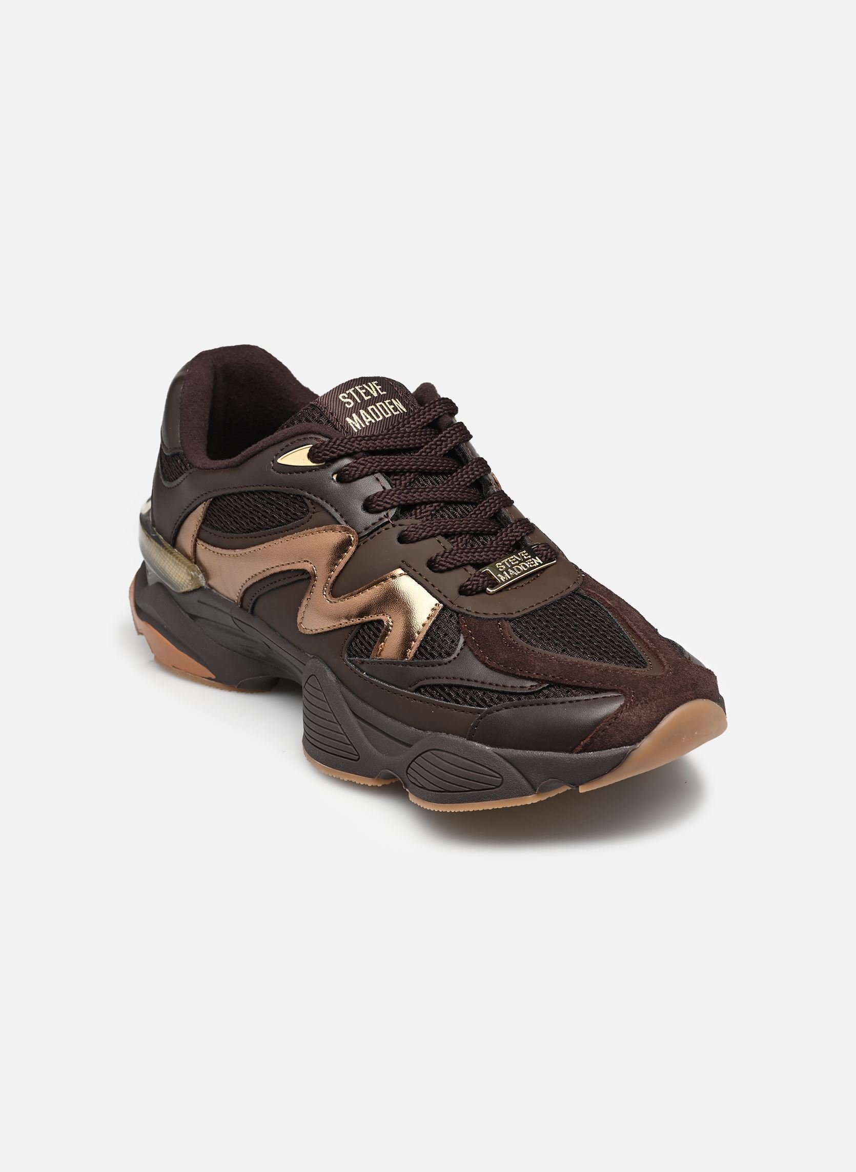 Baskets Speeder femme marron Steve Madden Baskets Speeder femme marron CHOCOLATE BROWN