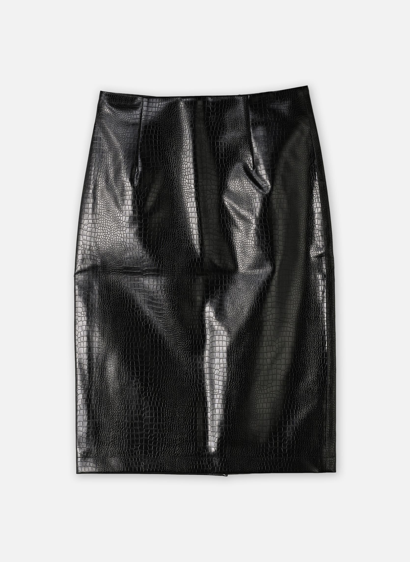 Jupes Acacia femme noir Grace & Mila Jupes Acacia femme noir CROCO