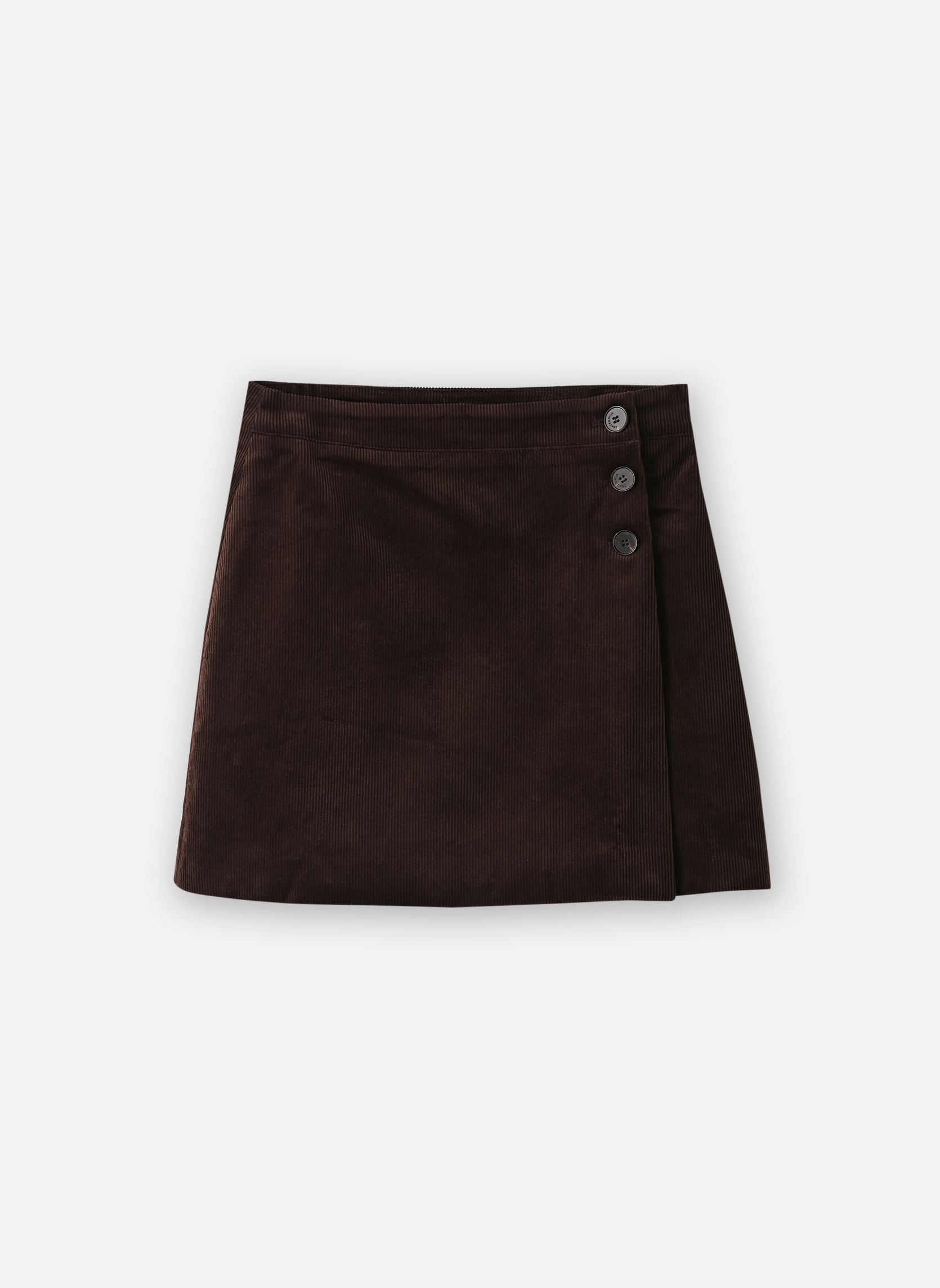 Jupes Adele femme marron Grace & Mila Jupes Adele femme marron CHOCOLAT