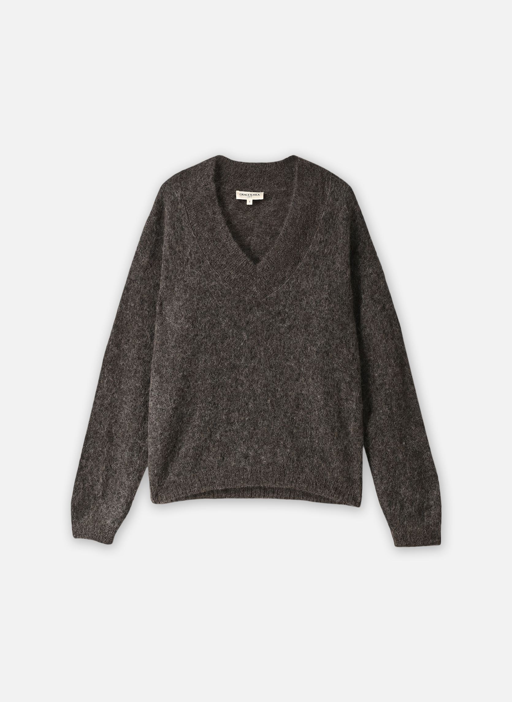 Pulls Adorable femme marron Grace & Mila Pulls Adorable femme marron TAUPE