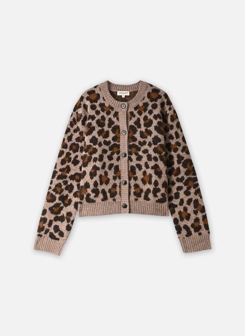 Grace & Mila Gilets Agnes femme marron