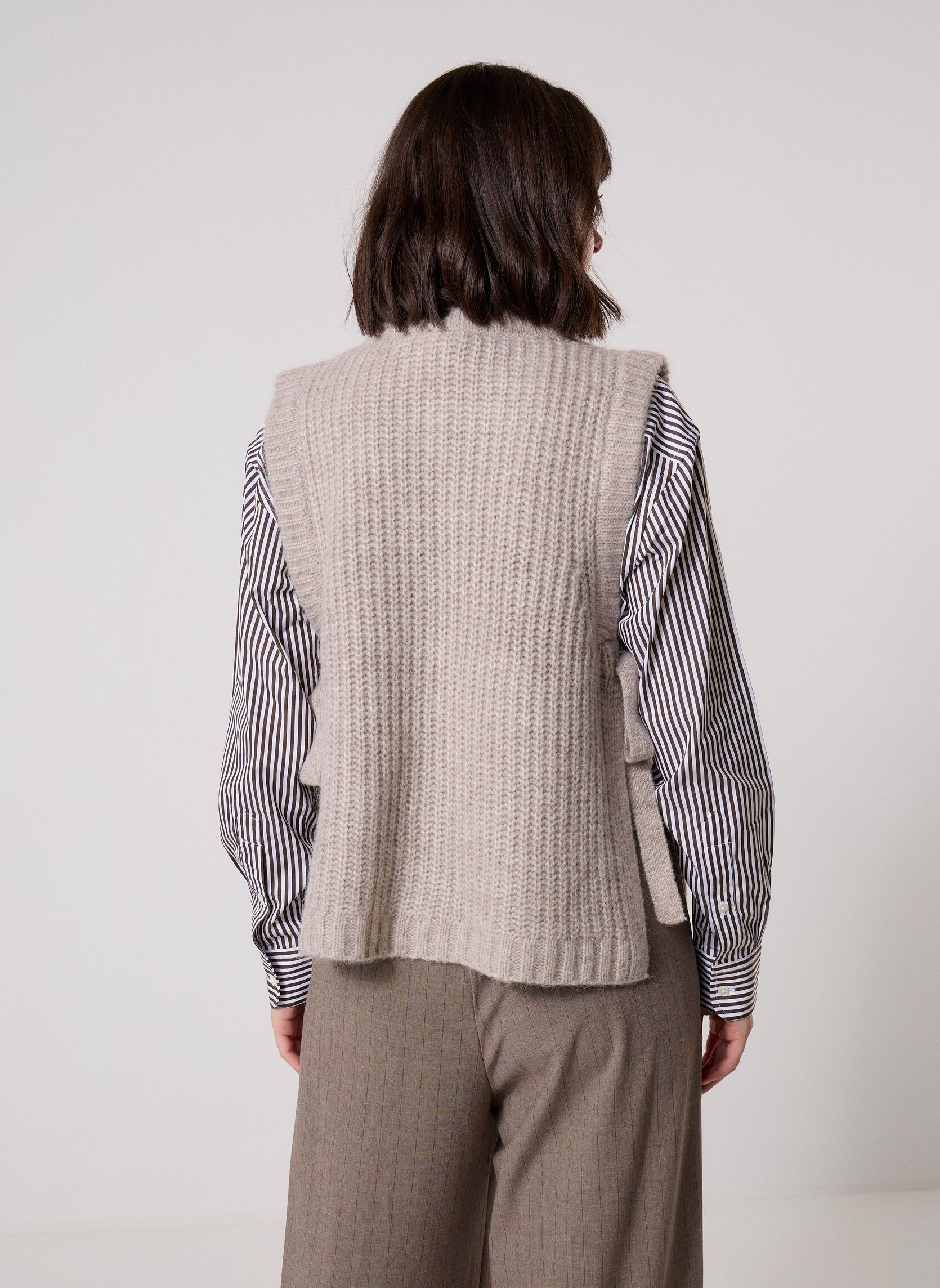 Pulls Argan femme gris Grace & Mila Pulls Argan femme gris GREGE