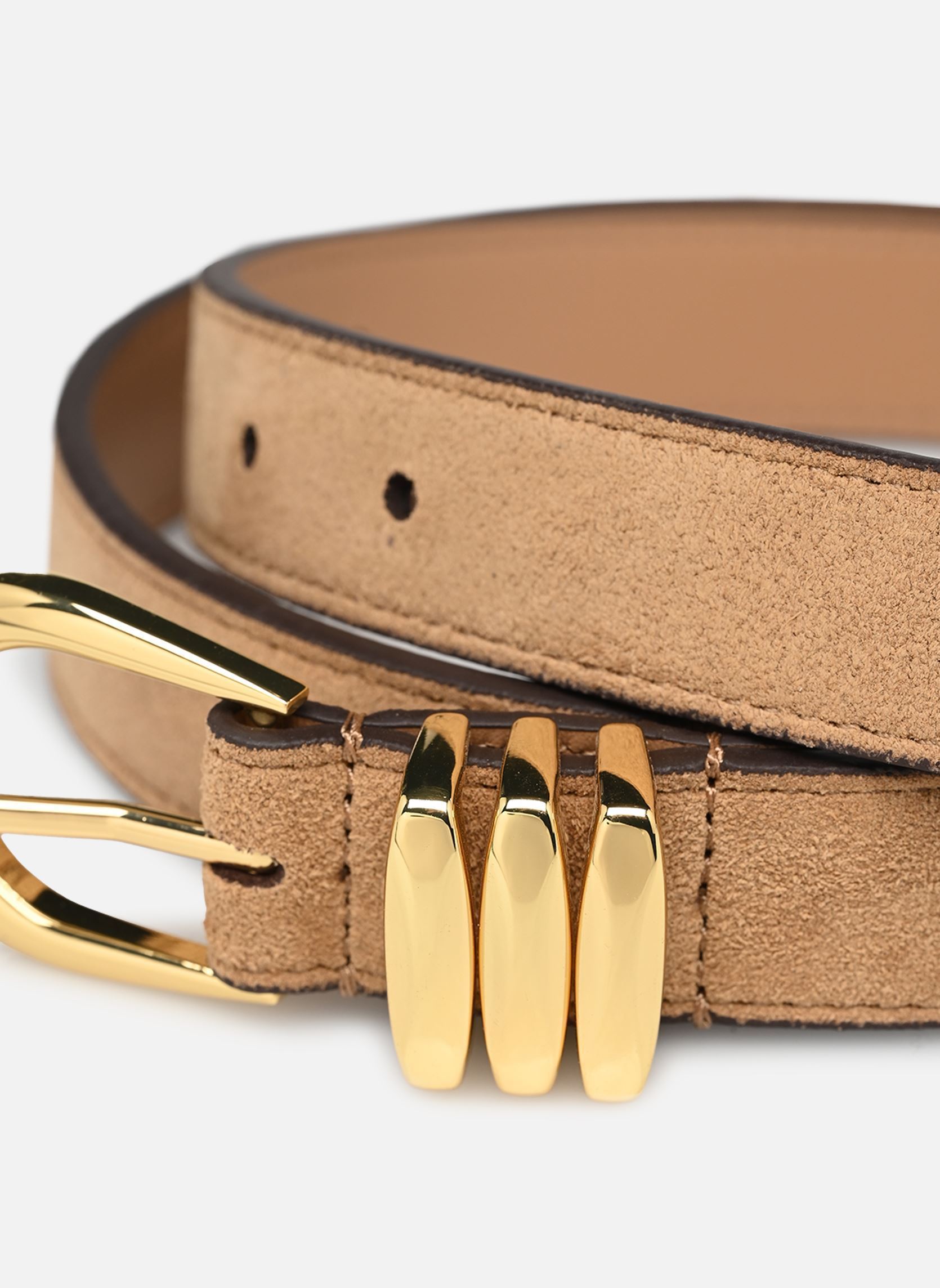 Riemen METAL KEEPER-BELT-SKINNY dames camel Lauren Ralph Lauren Riemen METAL KEEPER-BELT-SKINNY dames camel CAMEL