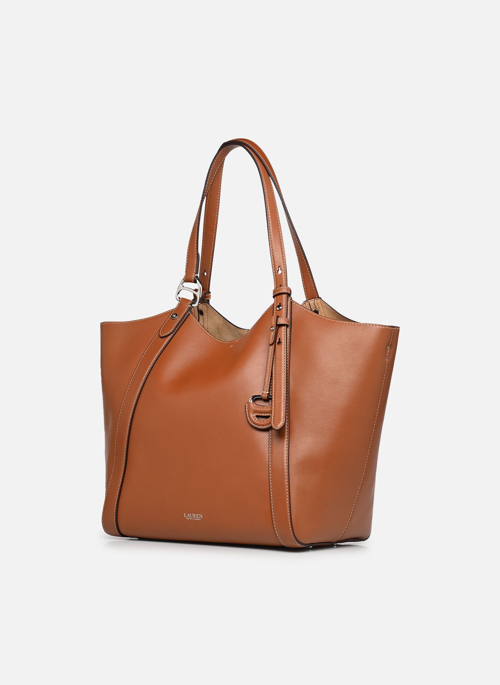 Taschen TASHA LG TT-TOTE-LARGE damen braun Lauren Ralph Lauren Taschen TASHA LG TT-TOTE-LARGE damen braun LAUREN TAN