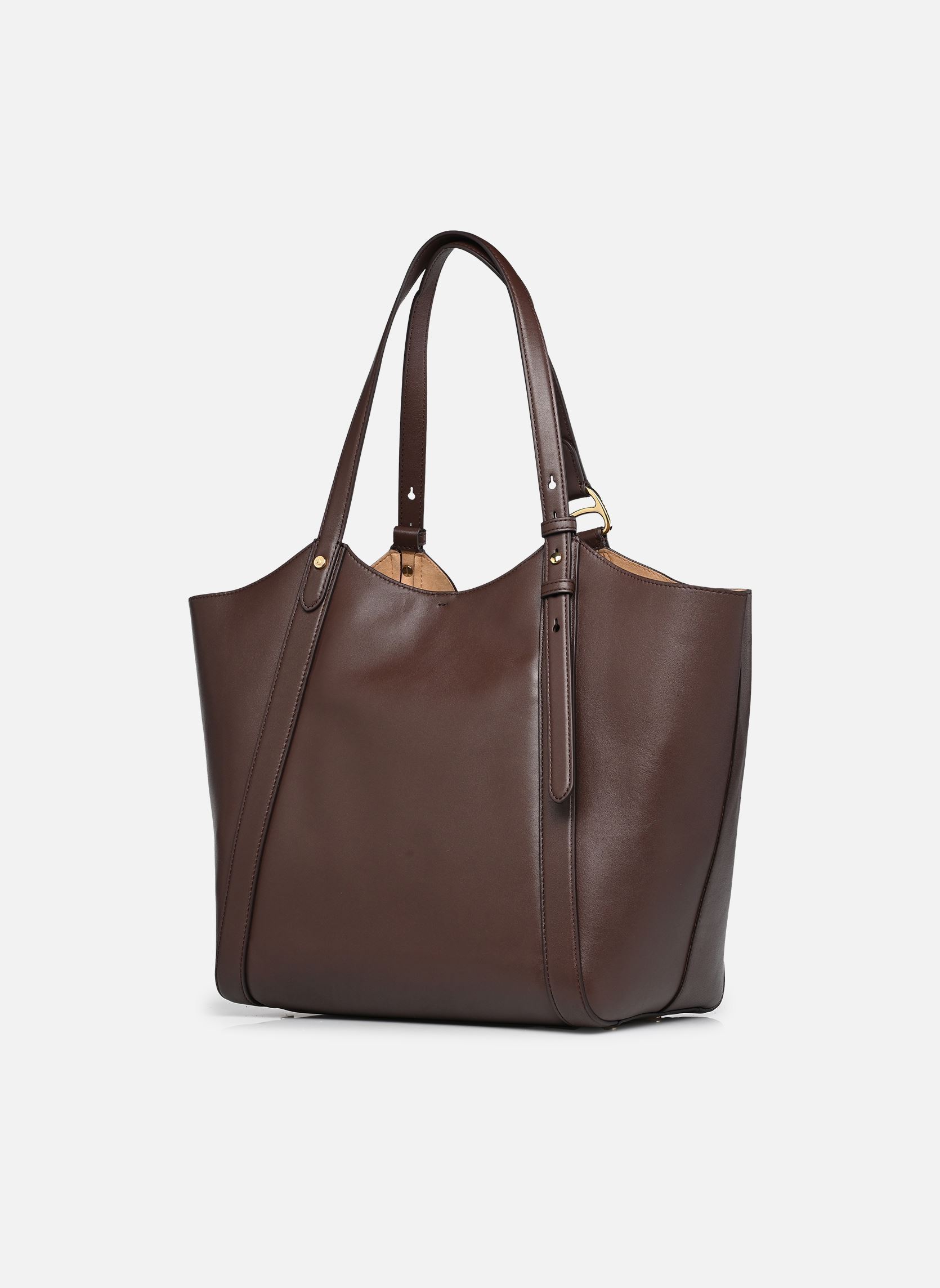 Taschen TASHA LG TT-TOTE-LARGE damen braun Lauren Ralph Lauren Taschen TASHA LG TT-TOTE-LARGE damen braun CHESTNUT BROWN