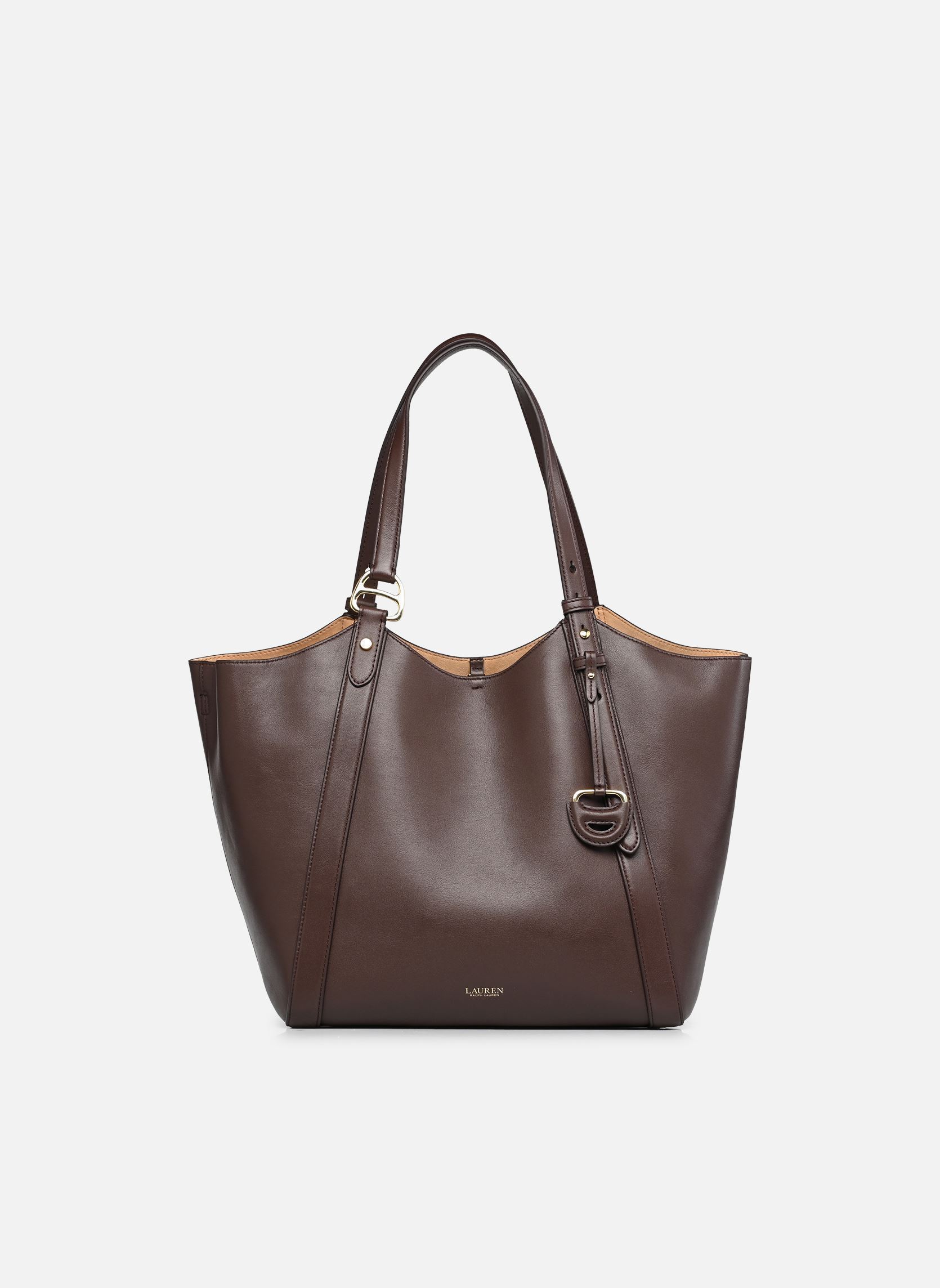 Taschen TASHA LG TT-TOTE-LARGE damen braun Lauren Ralph Lauren Taschen TASHA LG TT-TOTE-LARGE damen braun CHESTNUT BROWN