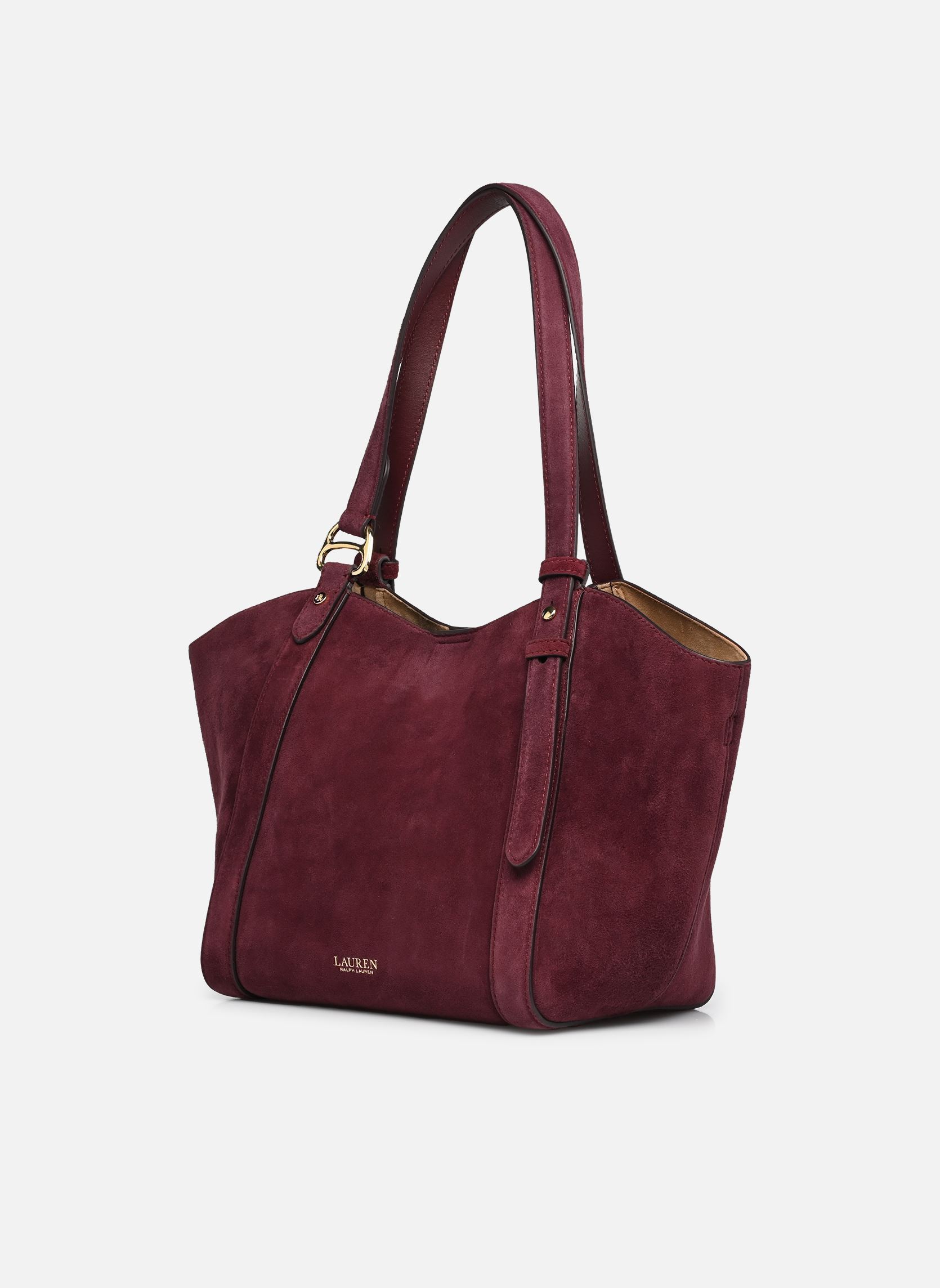 Sacs TASHA SM TT-TOTE-SMALL femme bordeaux Lauren Ralph Lauren Sacs TASHA SM TT-TOTE-SMALL femme bordeaux DARK GARNET