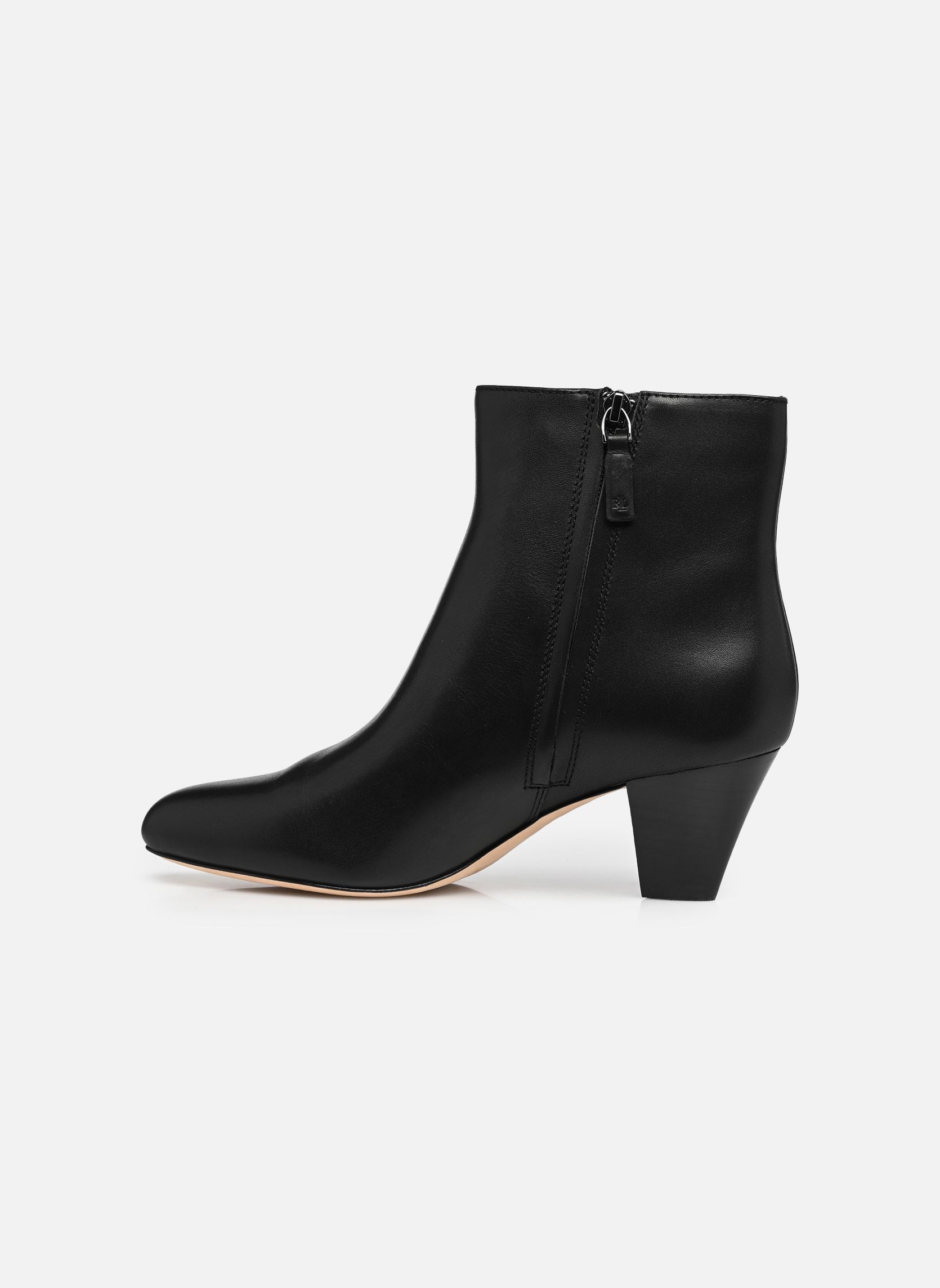 Enkellaarzen en boots EMRSYN BT HL-BOOTS-BOOTIE dames zwart Lauren Ralph Lauren Enkellaarzen en boots EMRSYN BT HL-BOOTS-BOOTIE dames zwart BLACK