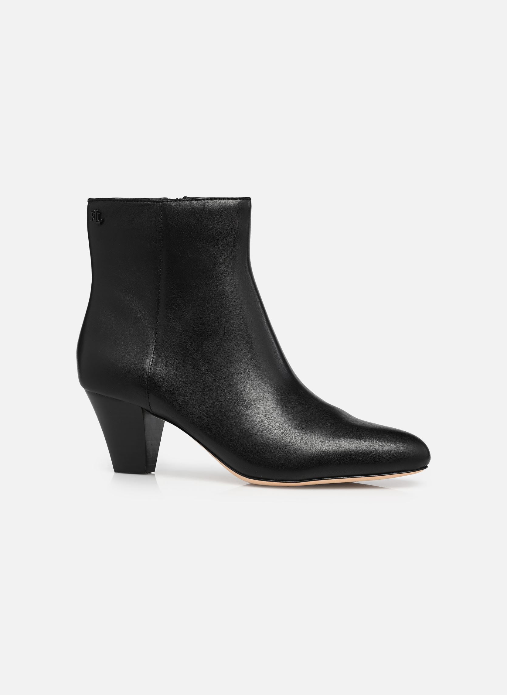 Enkellaarzen en boots EMRSYN BT HL-BOOTS-BOOTIE dames zwart Lauren Ralph Lauren Enkellaarzen en boots EMRSYN BT HL-BOOTS-BOOTIE dames zwart BLACK