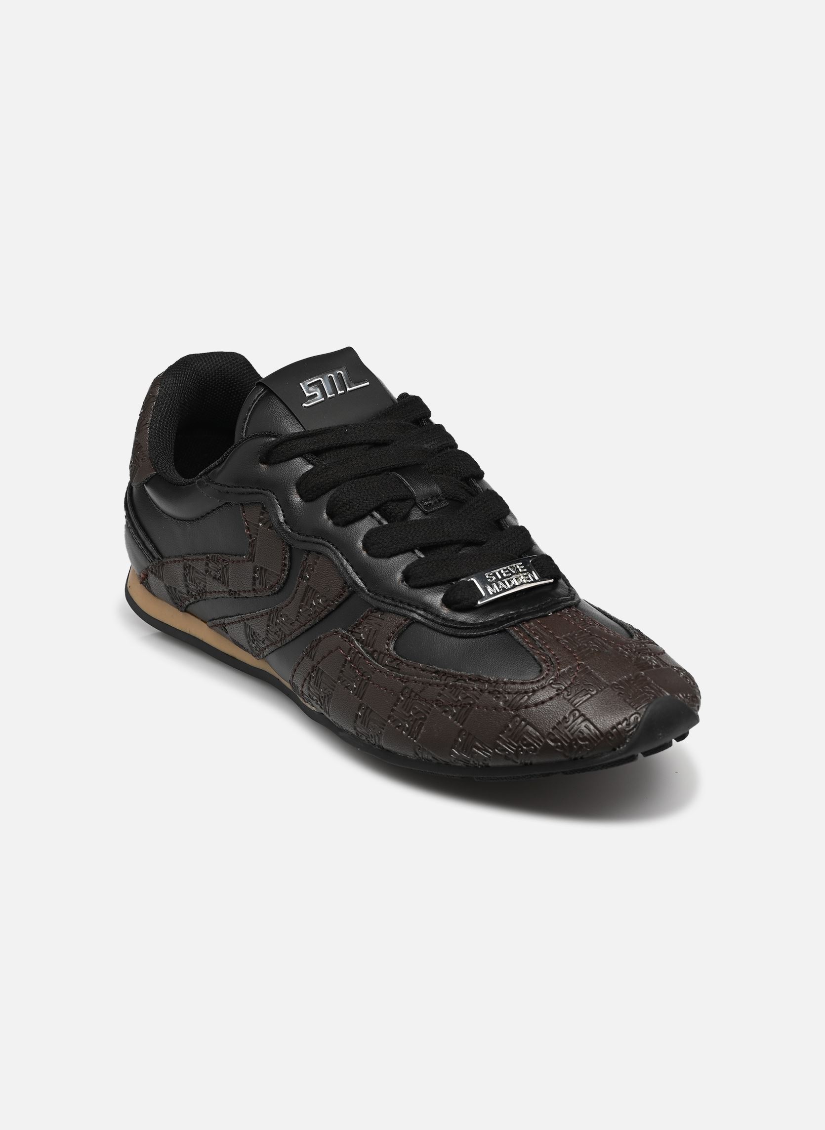 Baskets Abbi-SML femme noir Steve Madden Baskets Abbi-SML femme noir BLACK/BROWN