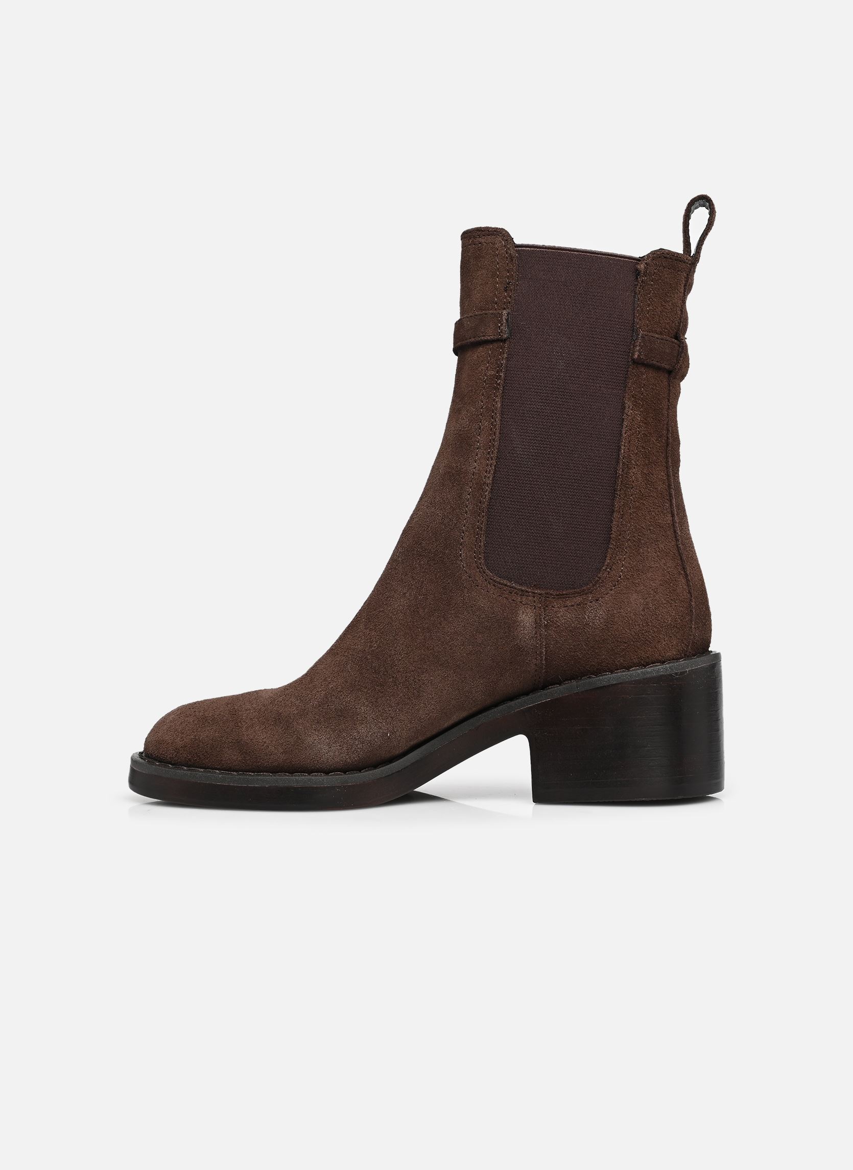 Bottines et boots Charity-SM femme marron Steve Madden Bottines et boots Charity-SM femme marron CHOCOLATE BROWN SUEDE