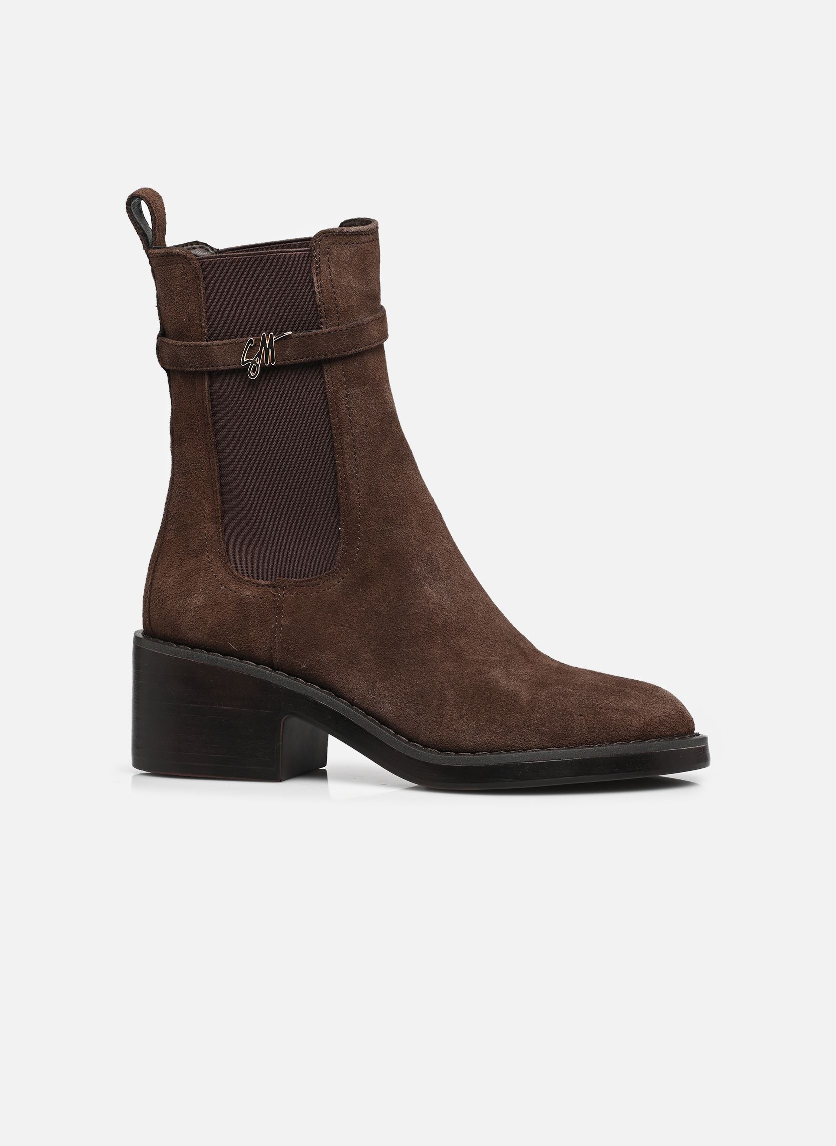 Bottines et boots Charity-SM femme marron Steve Madden Bottines et boots Charity-SM femme marron CHOCOLATE BROWN SUEDE