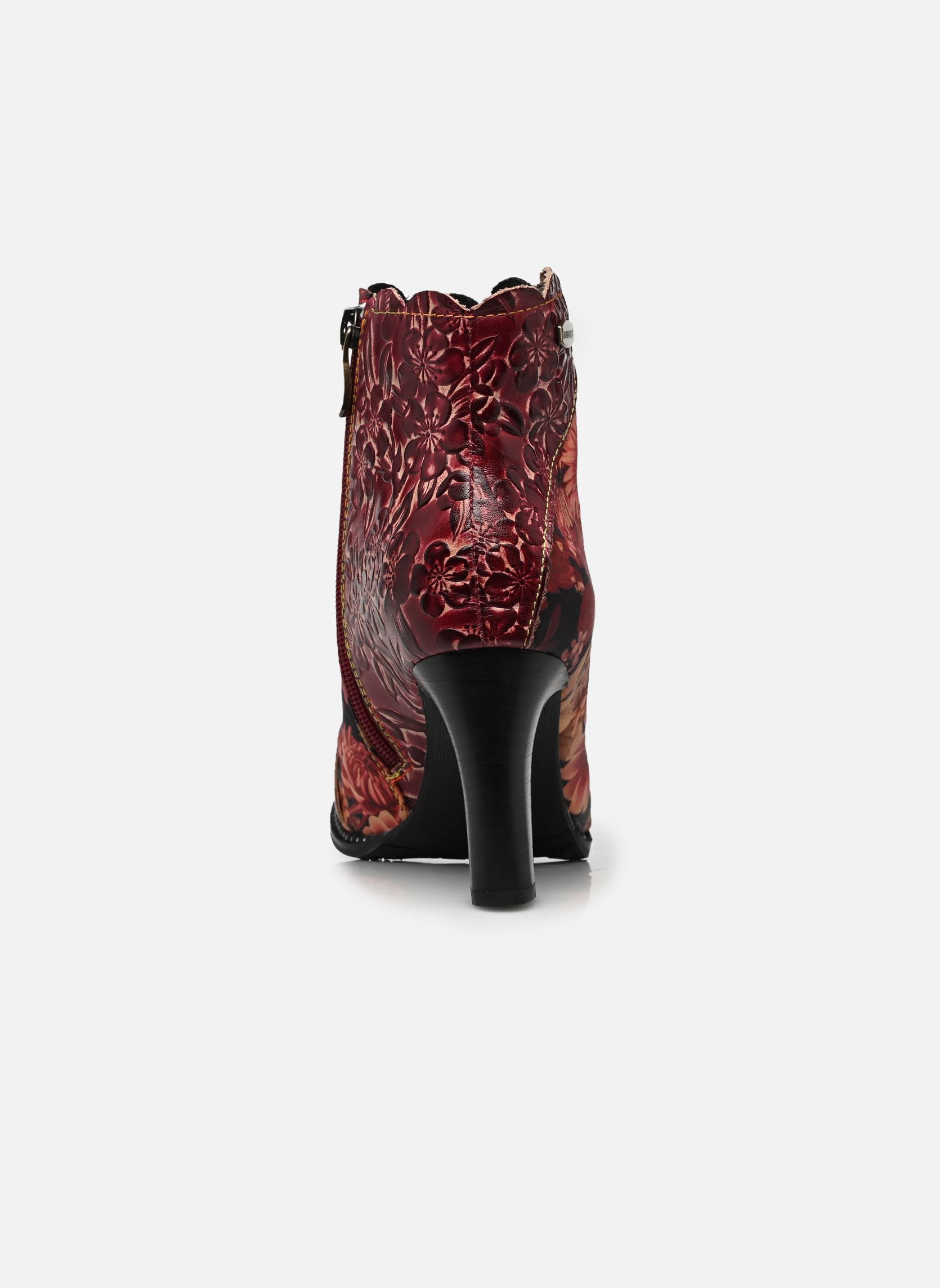 Enkellaarzen en boots ALBANEO 427 dames rood Laura Vita Enkellaarzen en boots ALBANEO 427 dames rood GRENAT