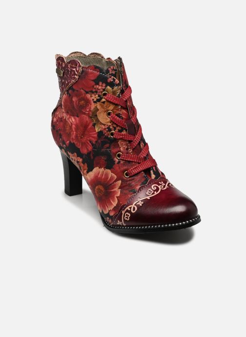 Laura Vita Enkellaarzen en boots ALBANEO 427 dames rood