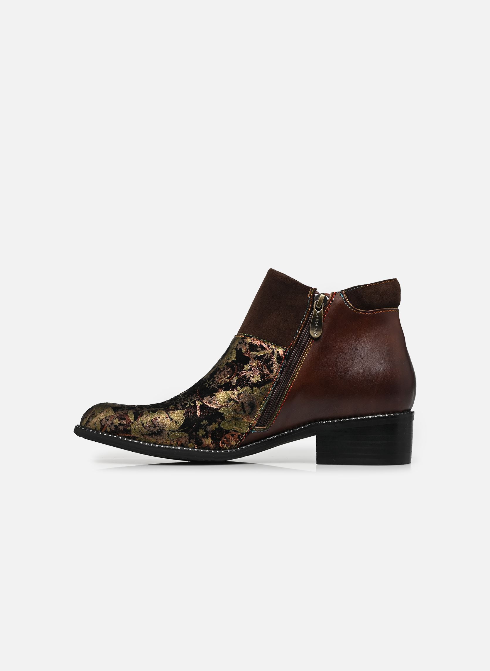 Enkellaarzen en boots ALICE 89 dames goud en brons Laura Vita Enkellaarzen en boots ALICE 89 dames goud en brons BRONZE