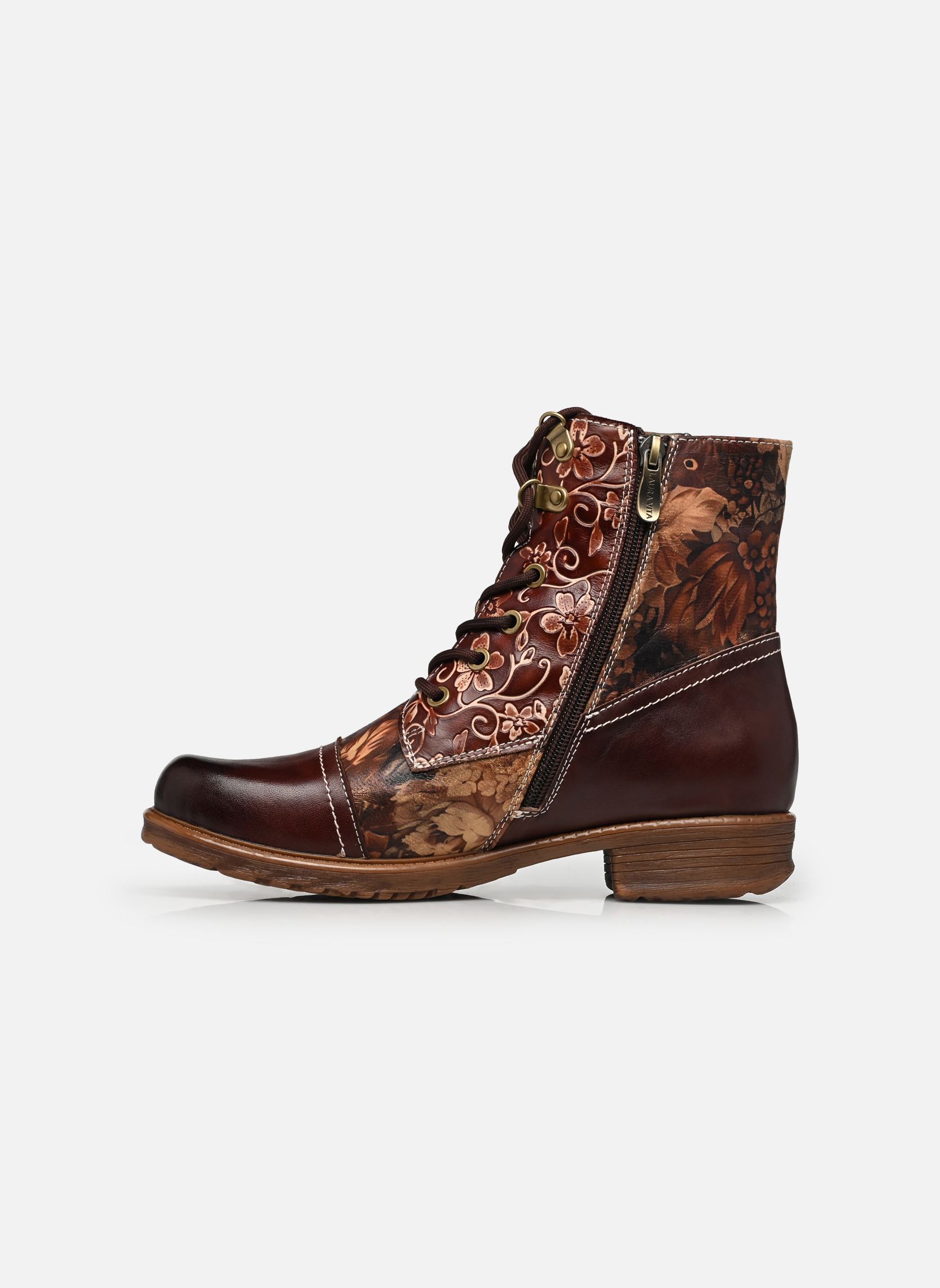 Enkellaarzen en boots ANITAO 10 dames bruin Laura Vita Enkellaarzen en boots ANITAO 10 dames bruin CHOCO