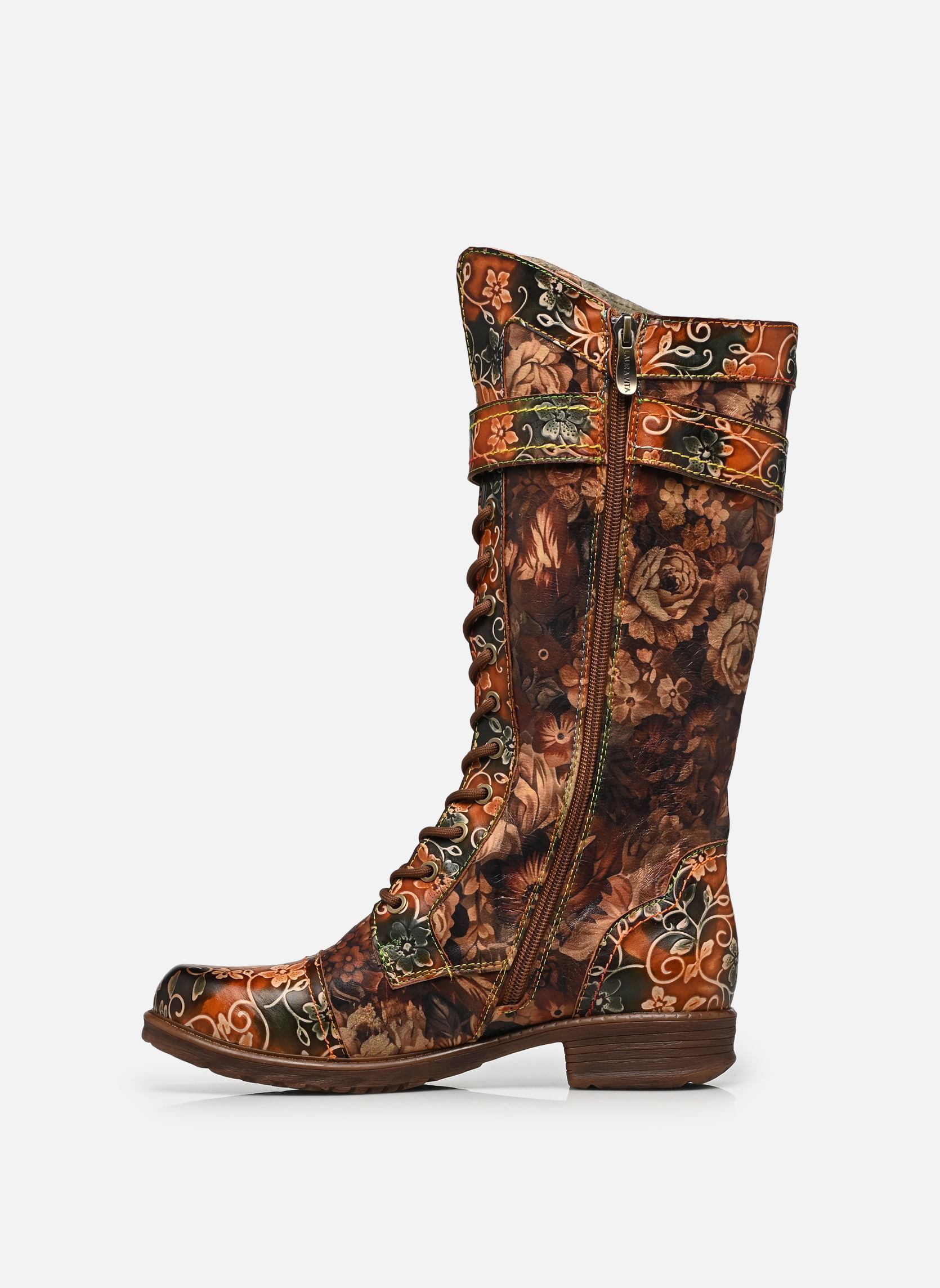 Laarzen ANITAO 21 dames bruin Laura Vita Laarzen ANITAO 21 dames bruin CAMEL