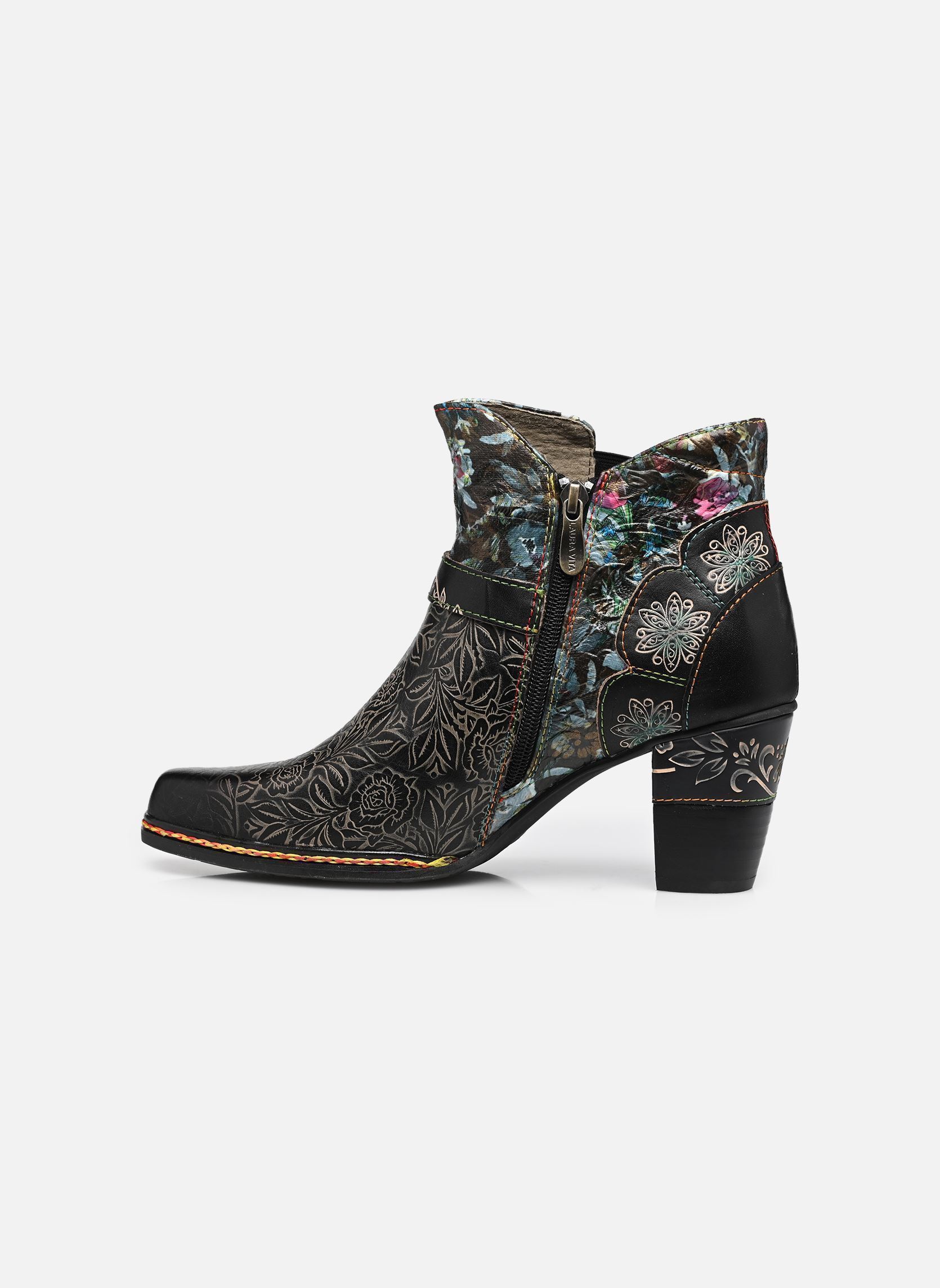 Enkellaarzen en boots CENDRILLON 12 dames zwart Laura Vita Enkellaarzen en boots CENDRILLON 12 dames zwart NOIR