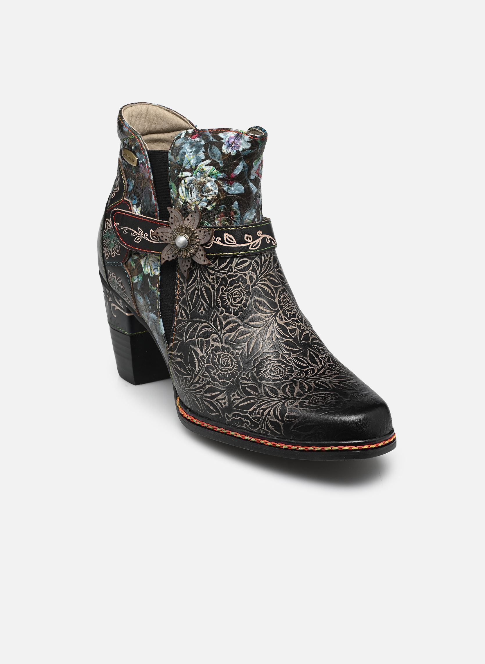 Enkellaarzen en boots CENDRILLON 12 dames zwart Laura Vita Enkellaarzen en boots CENDRILLON 12 dames zwart NOIR