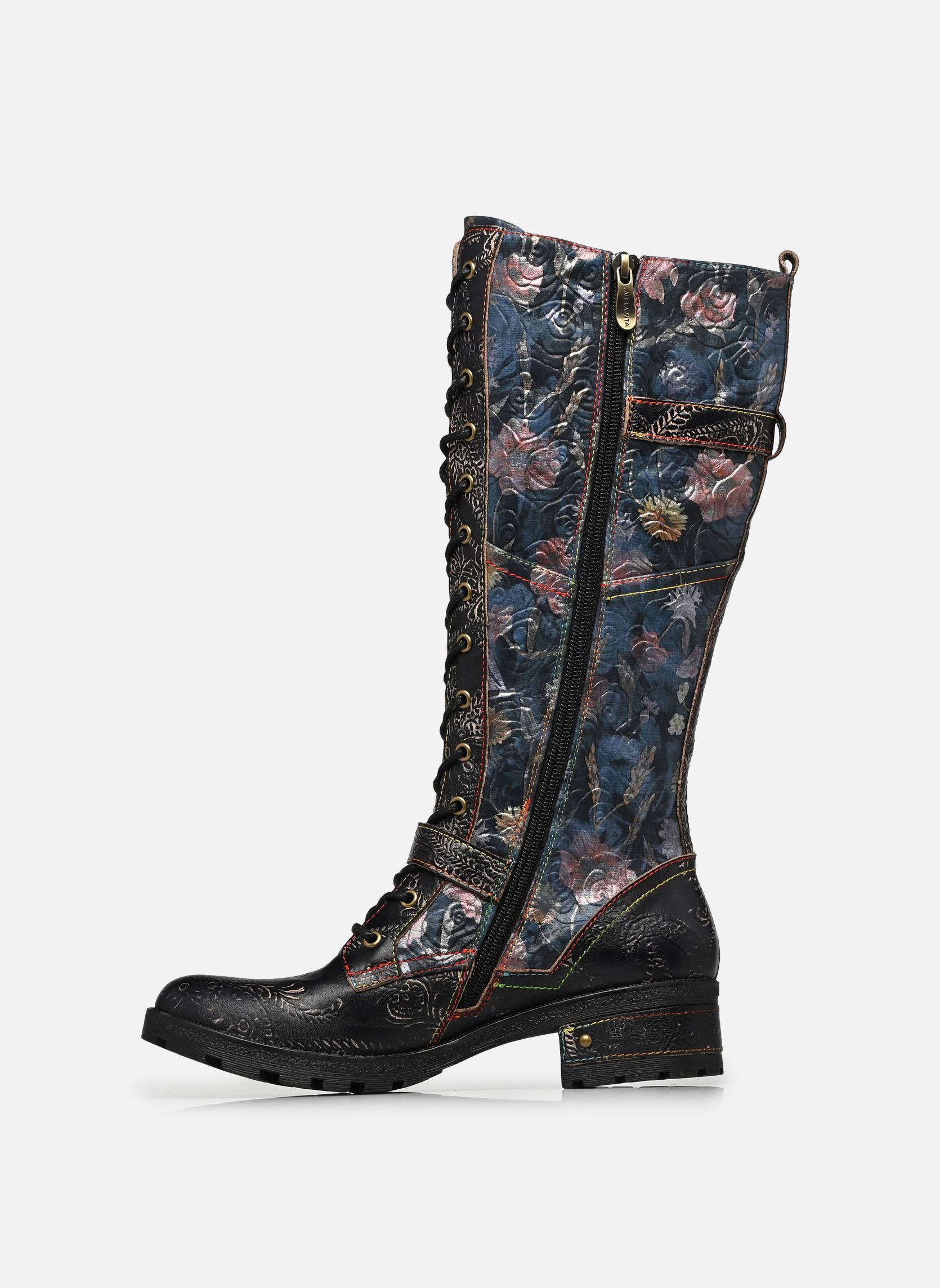 Laarzen COCRAILO 82 dames blauw Laura Vita Laarzen COCRAILO 82 dames blauw NOIR
