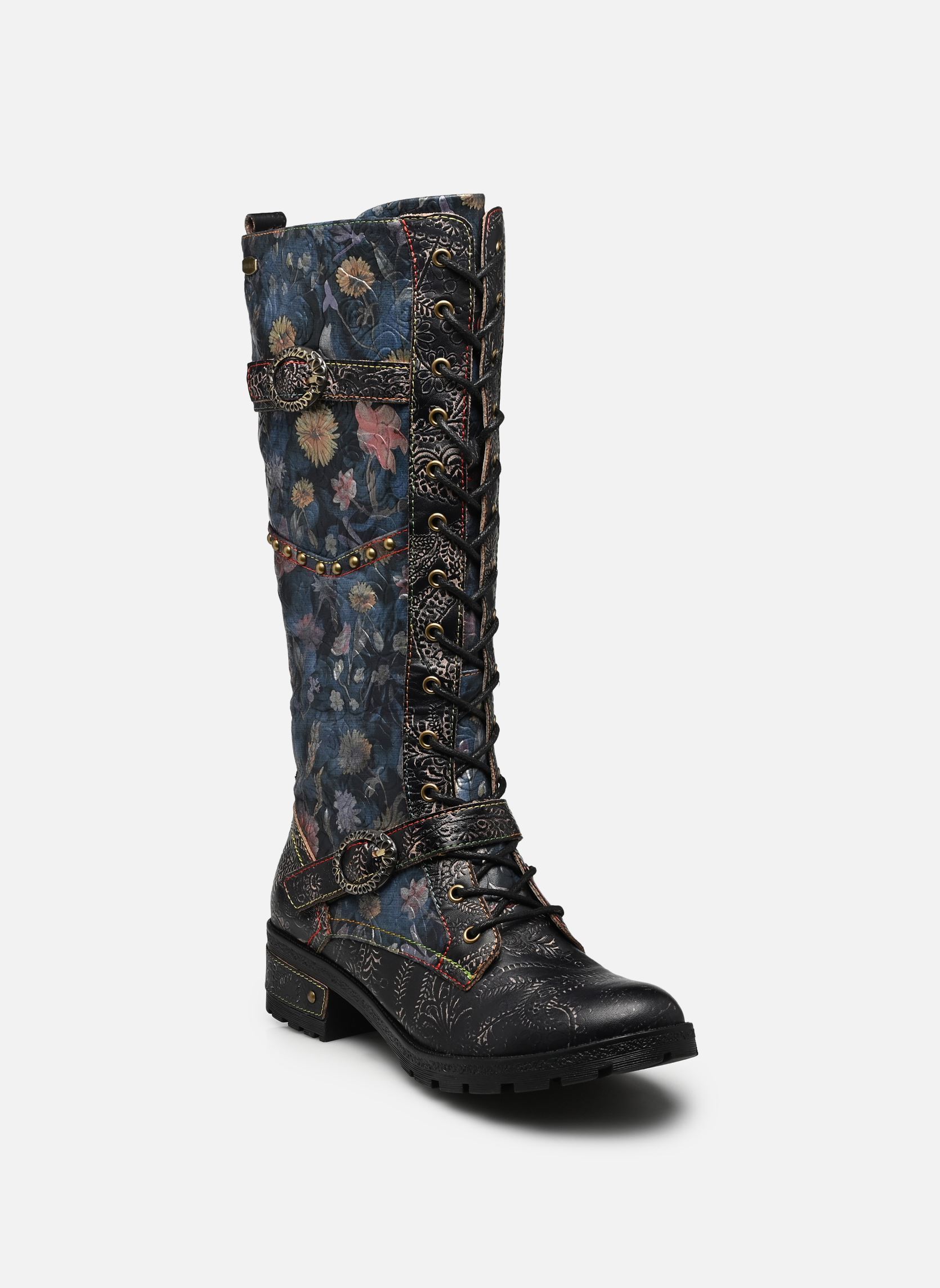 Laarzen COCRAILO 82 dames blauw Laura Vita Laarzen COCRAILO 82 dames blauw NOIR