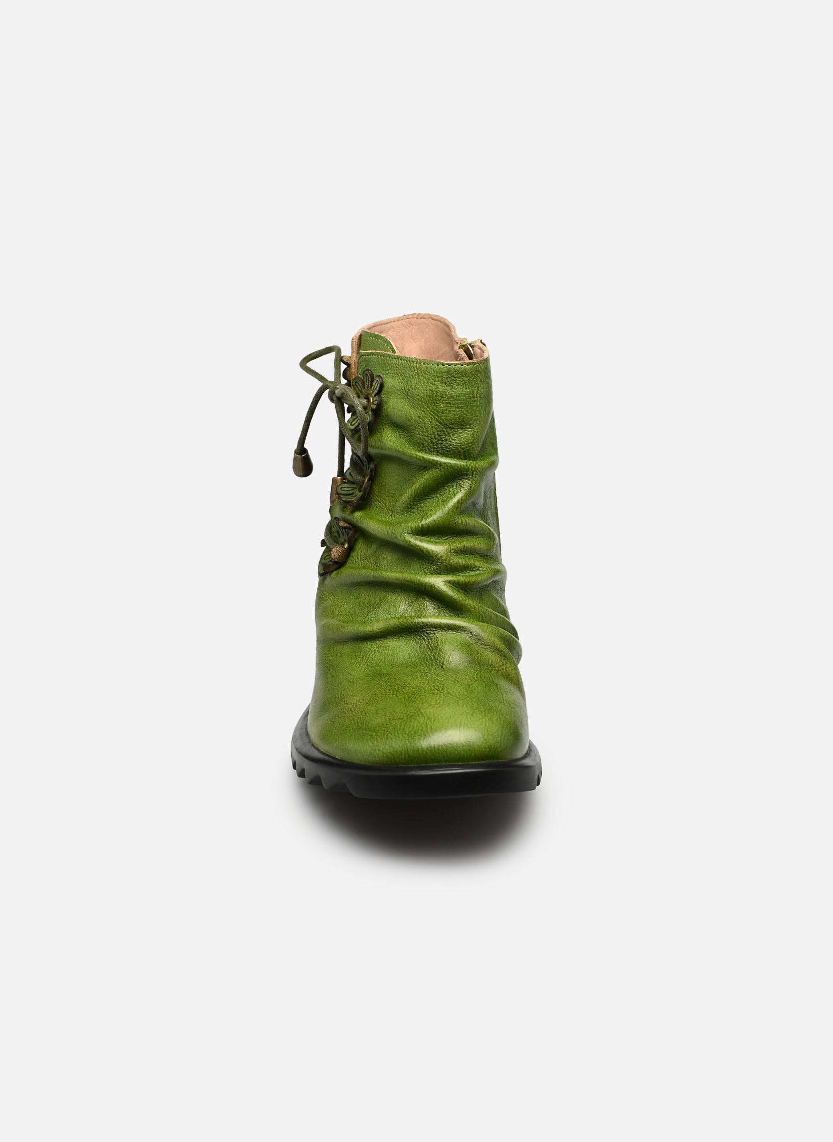 Enkellaarzen en boots CYRIELLE 33 dames groen Laura Vita Enkellaarzen en boots CYRIELLE 33 dames groen VERT