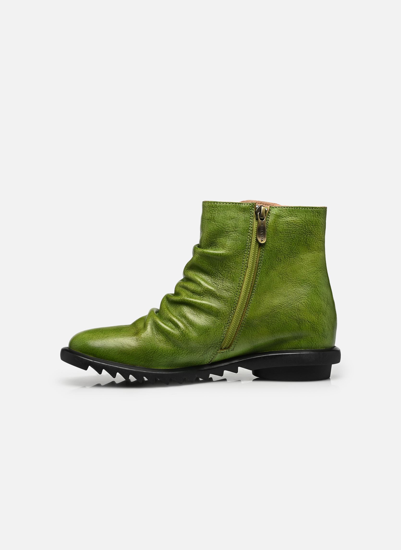 Enkellaarzen en boots CYRIELLE 33 dames groen Laura Vita Enkellaarzen en boots CYRIELLE 33 dames groen VERT