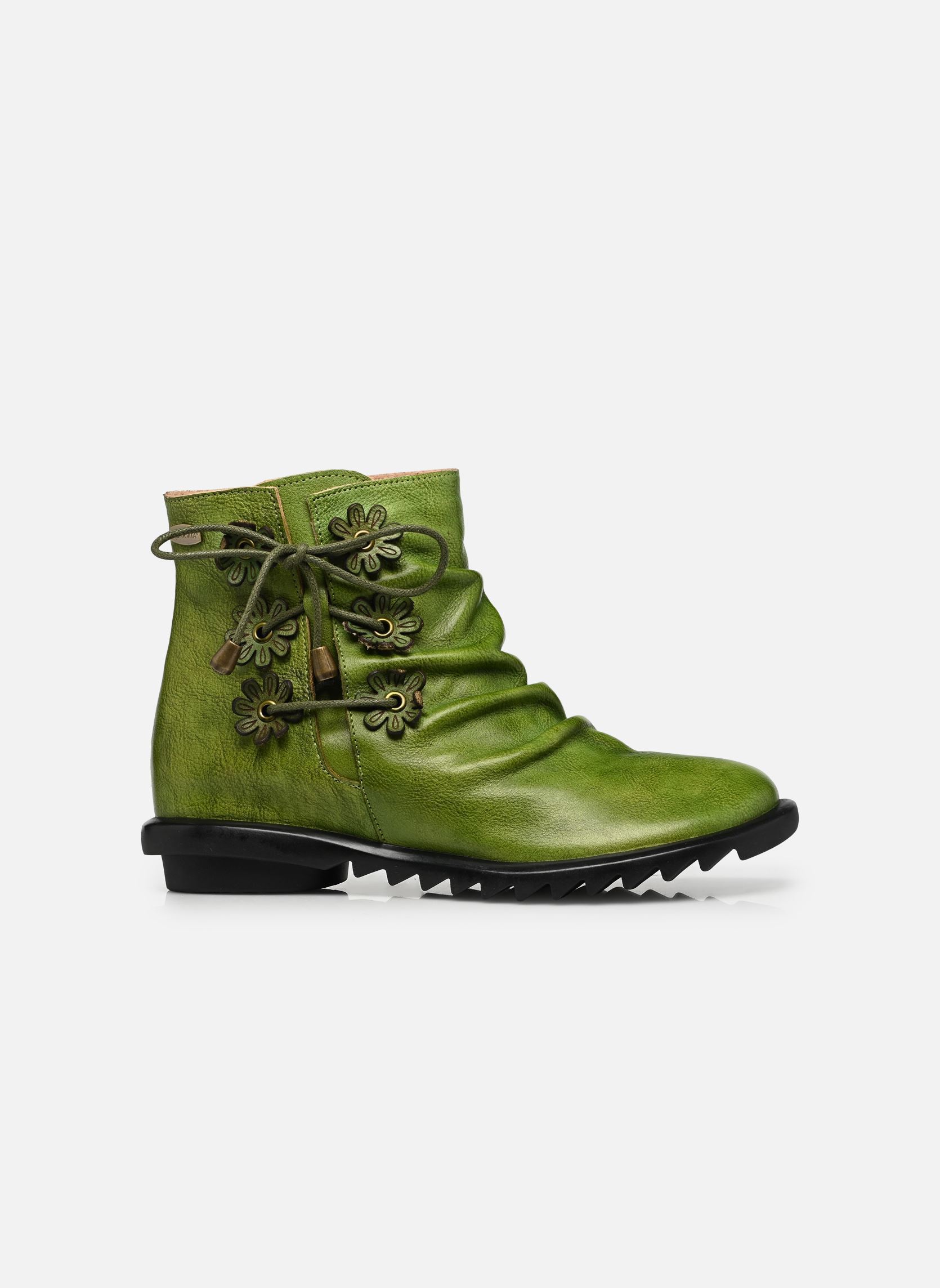 Enkellaarzen en boots CYRIELLE 33 dames groen Laura Vita Enkellaarzen en boots CYRIELLE 33 dames groen VERT
