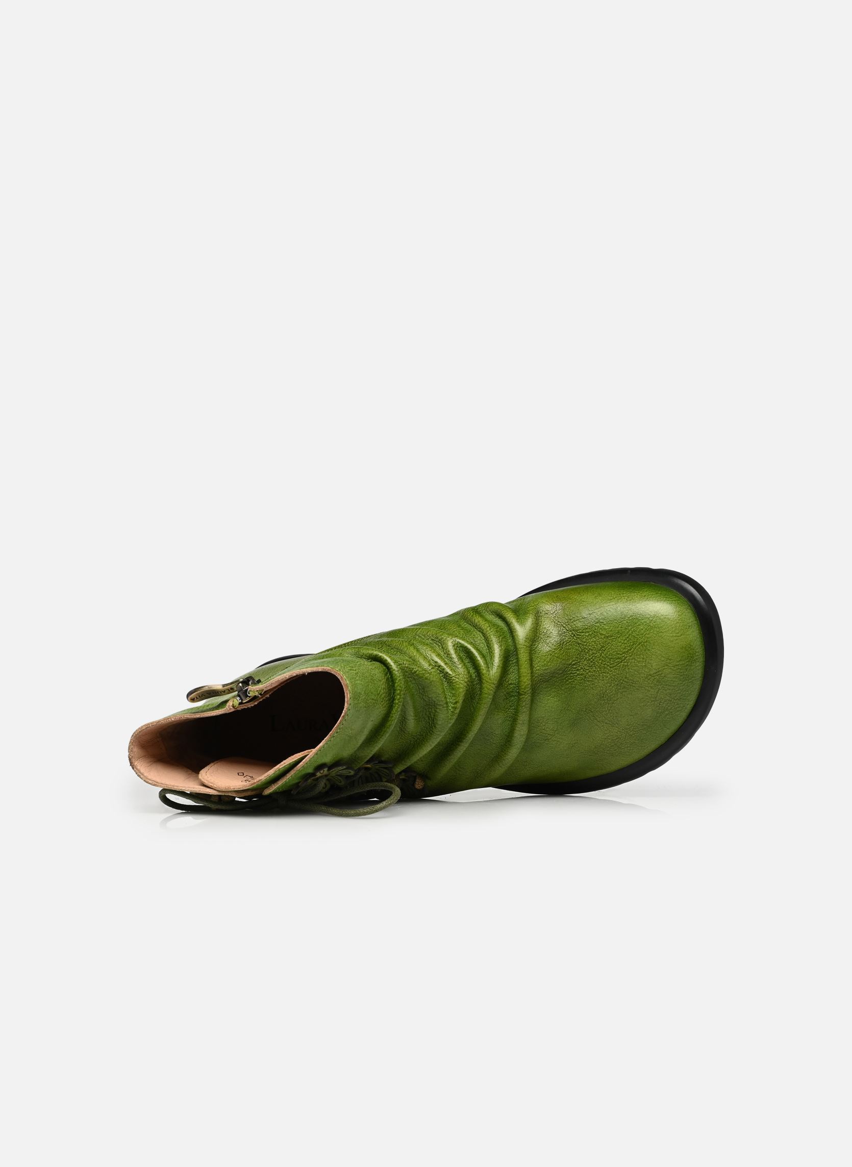 Enkellaarzen en boots CYRIELLE 33 dames groen Laura Vita Enkellaarzen en boots CYRIELLE 33 dames groen VERT