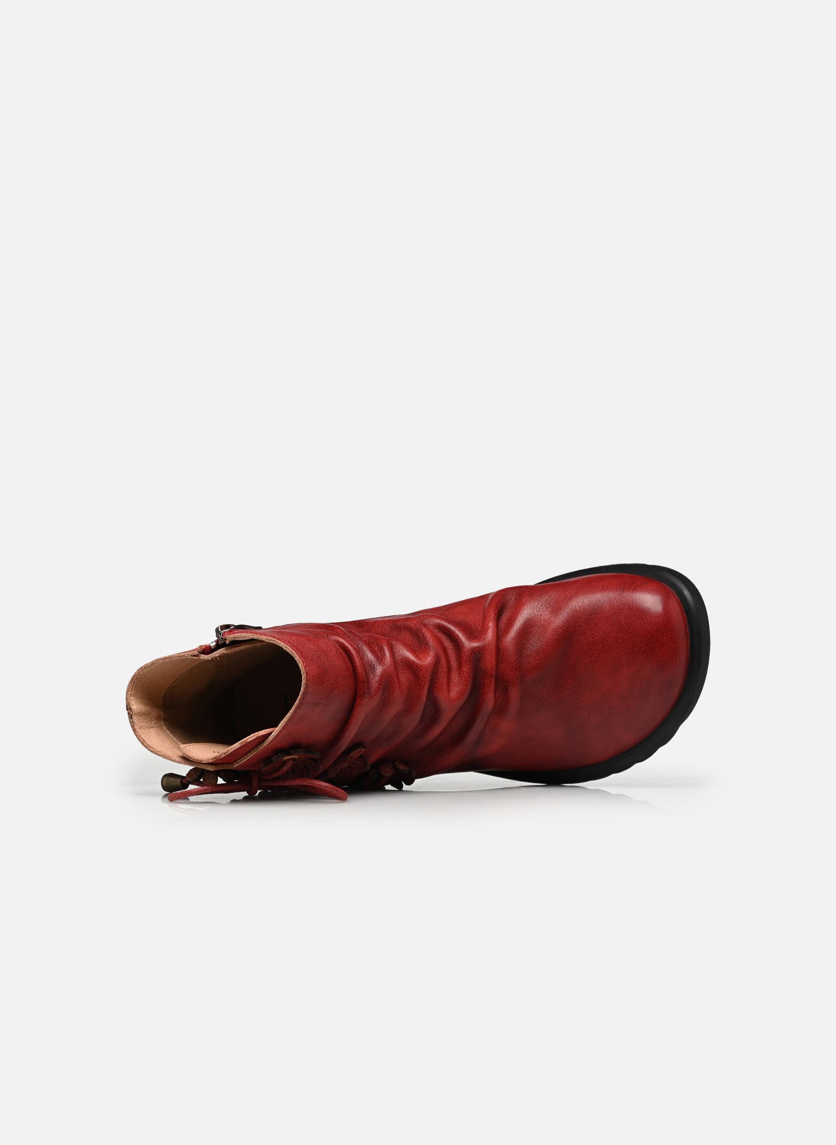 Enkellaarzen en boots CYRIELLE 33 dames rood Laura Vita Enkellaarzen en boots CYRIELLE 33 dames rood WINE