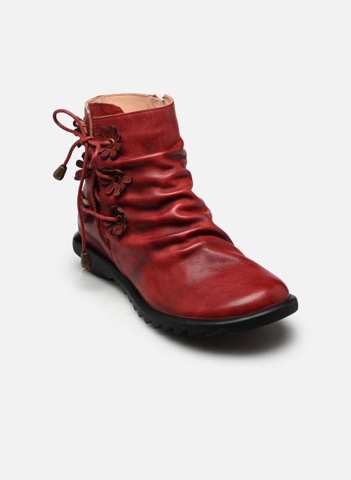 Laura Vita Enkellaarzen en boots CYRIELLE 33 dames rood