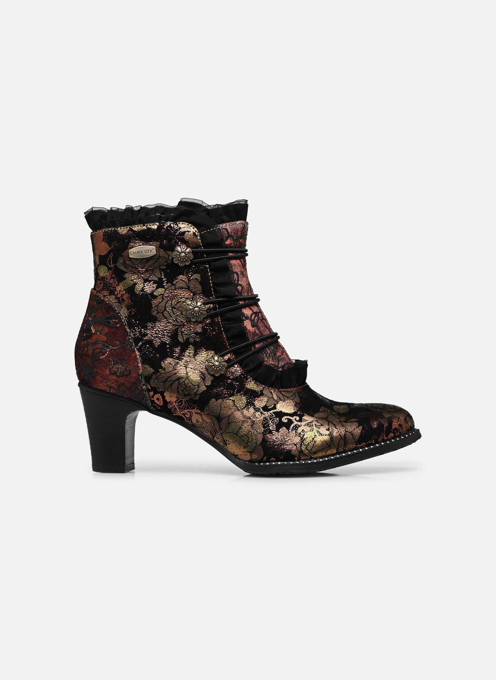 Enkellaarzen en boots ELCODIEO 224 dames goud en brons Laura Vita Enkellaarzen en boots ELCODIEO 224 dames goud en brons BRONZE