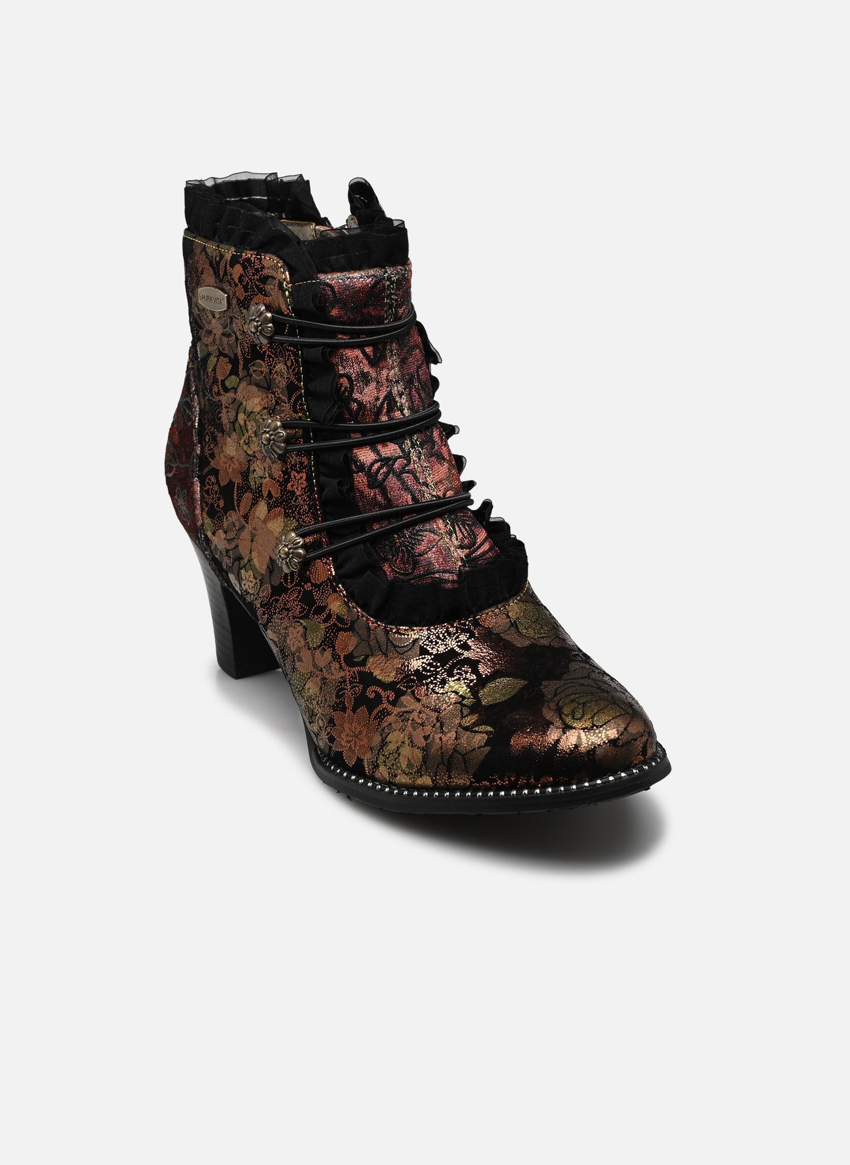 Enkellaarzen en boots ELCODIEO 224 dames goud en brons Laura Vita Enkellaarzen en boots ELCODIEO 224 dames goud en brons BRONZE