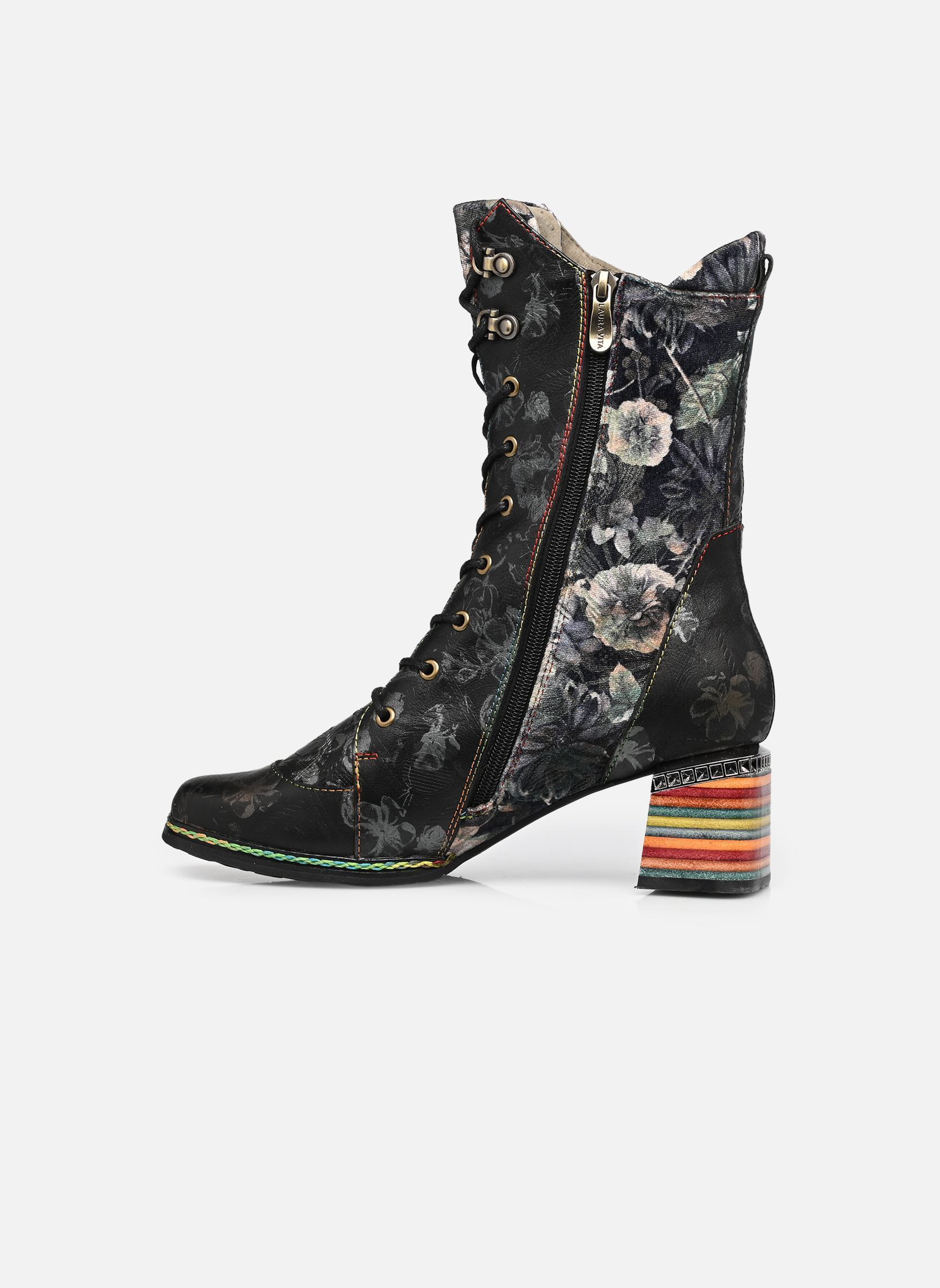 Enkellaarzen en boots IBCANO 15 dames zwart Laura Vita Enkellaarzen en boots IBCANO 15 dames zwart NOIR