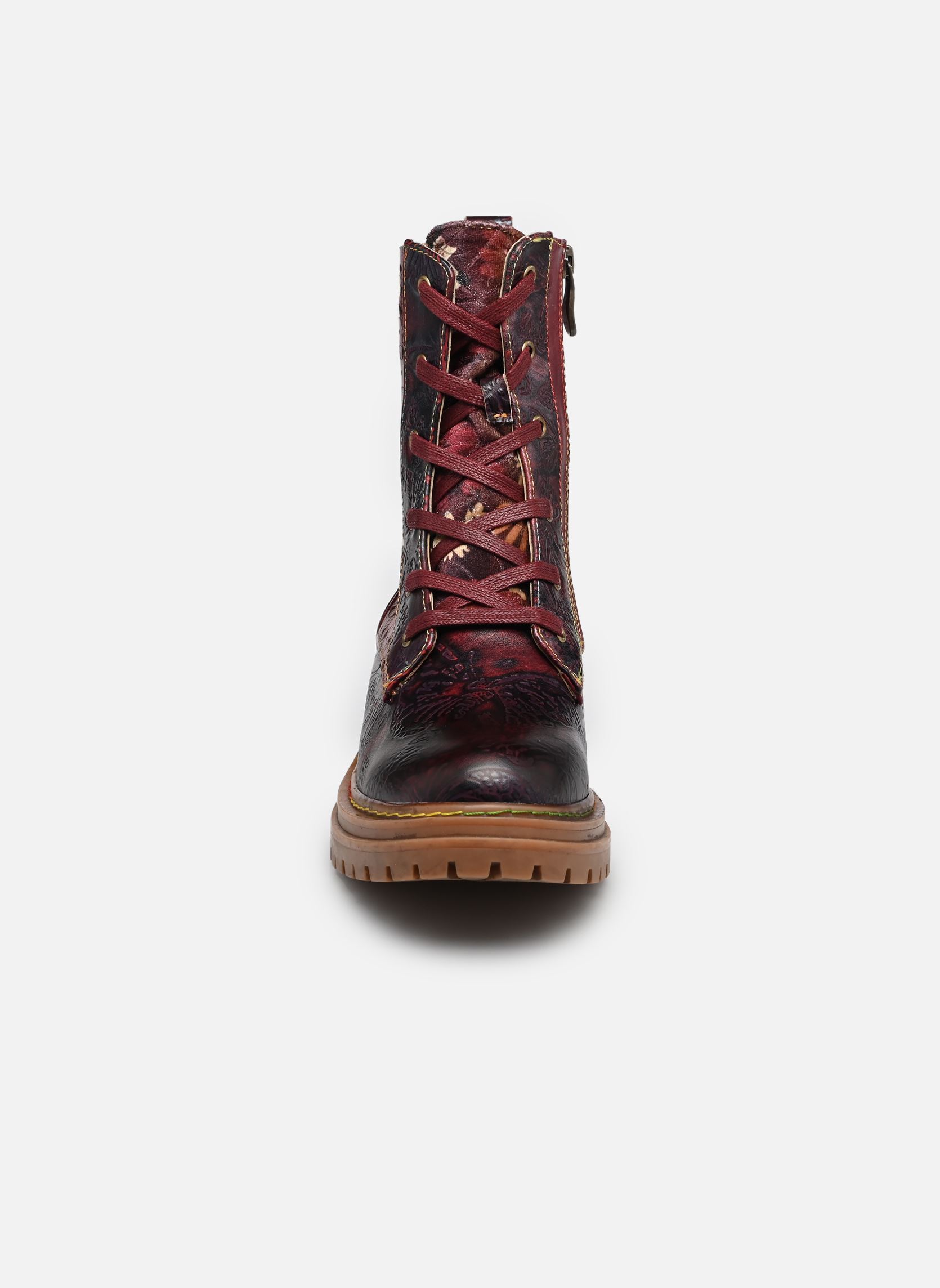 Bottines et boots KANDYO 23 femme rouge Laura Vita Bottines et boots KANDYO 23 femme rouge WINE
