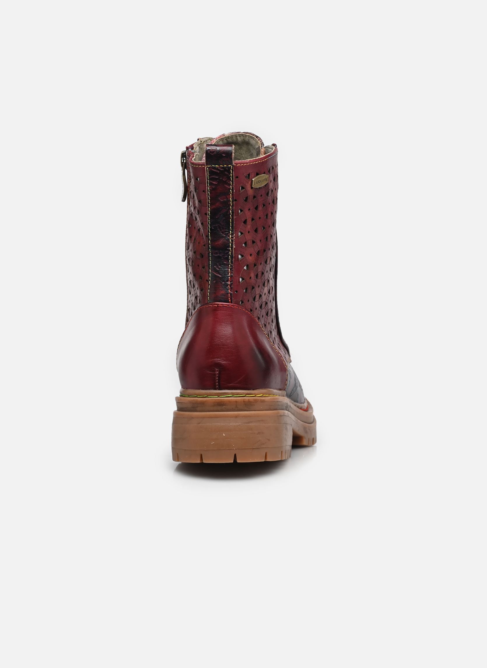 Bottines et boots KANDYO 23 femme rouge Laura Vita Bottines et boots KANDYO 23 femme rouge WINE