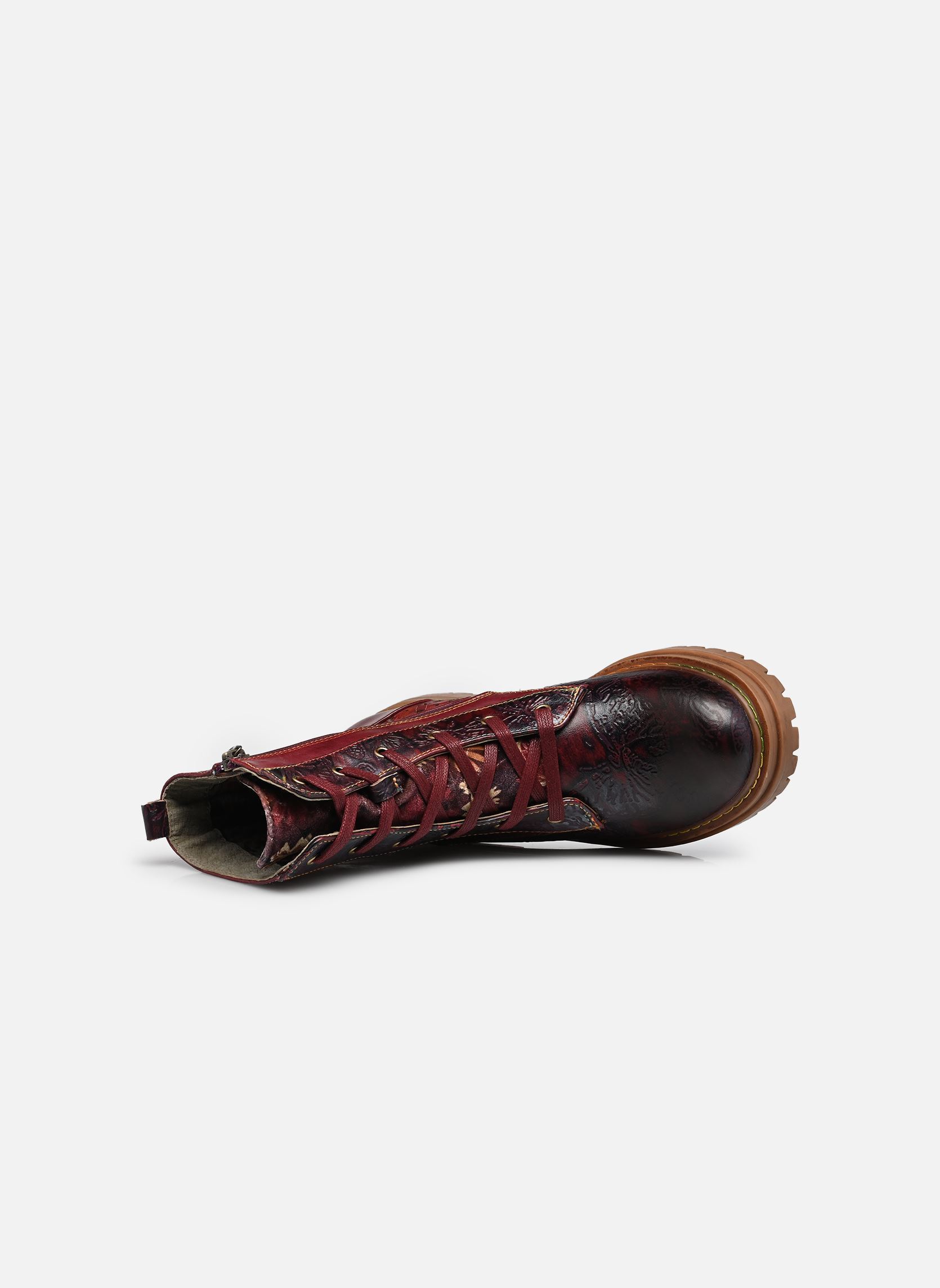 Bottines et boots KANDYO 23 femme rouge Laura Vita Bottines et boots KANDYO 23 femme rouge WINE