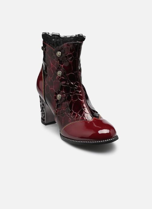 Laura Vita Enkellaarzen en boots LEDAO 14 dames rood