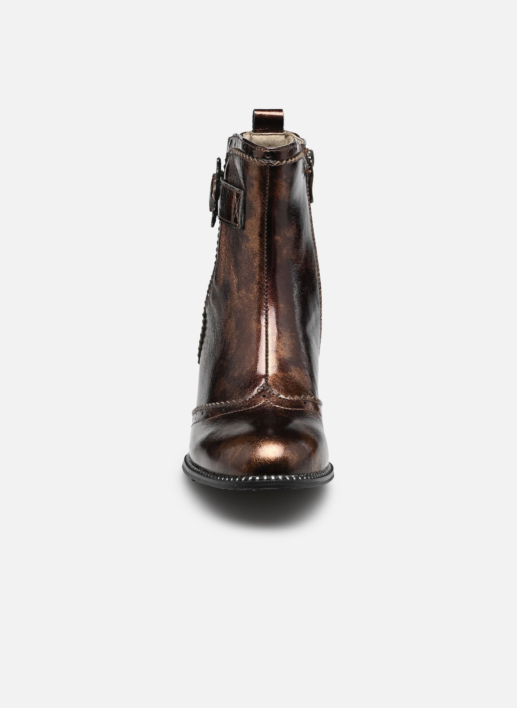 Enkellaarzen en boots LEDAO 615 dames goud en brons Laura Vita Enkellaarzen en boots LEDAO 615 dames goud en brons BRONZE