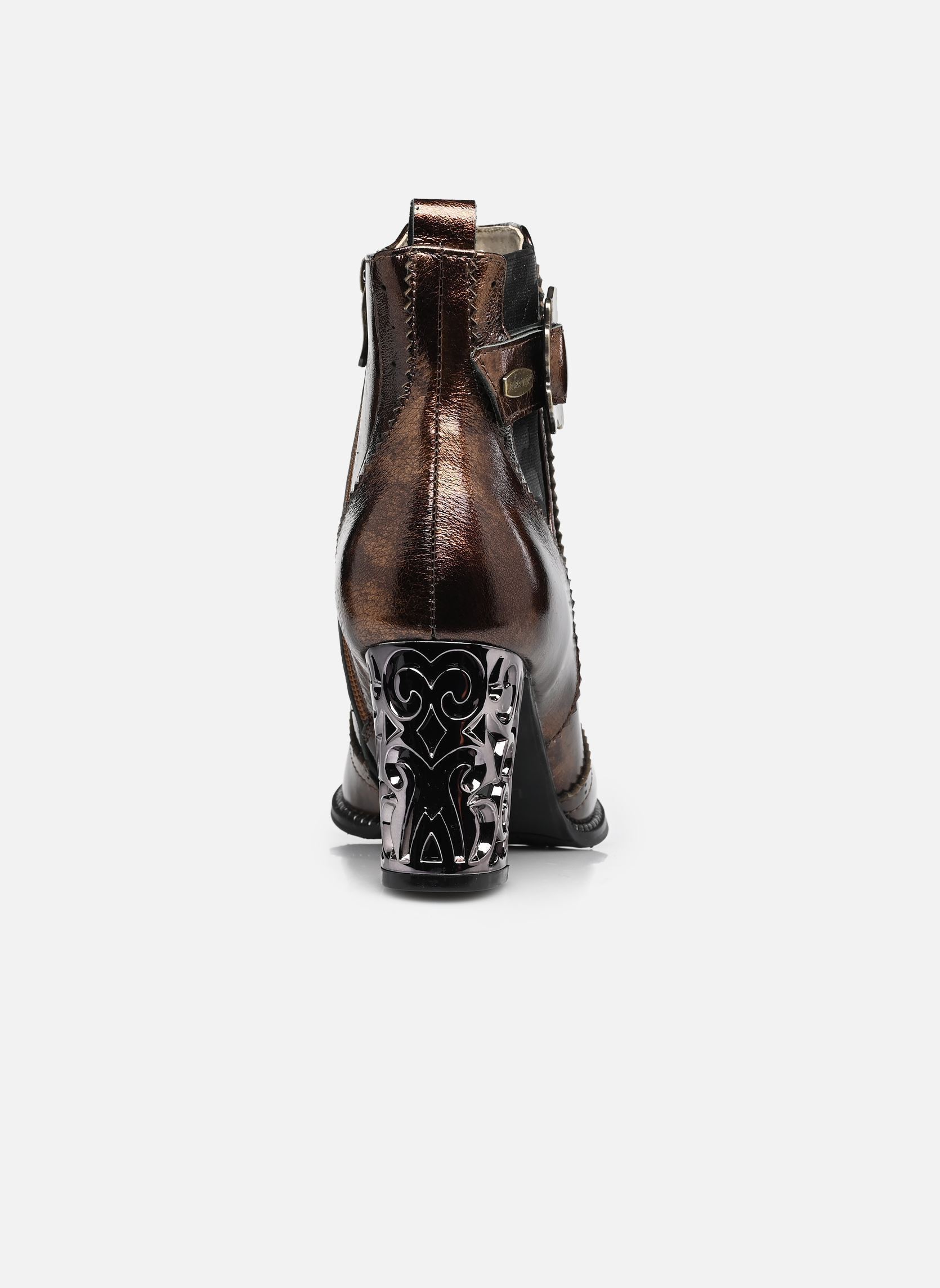 Enkellaarzen en boots LEDAO 615 dames goud en brons Laura Vita Enkellaarzen en boots LEDAO 615 dames goud en brons BRONZE