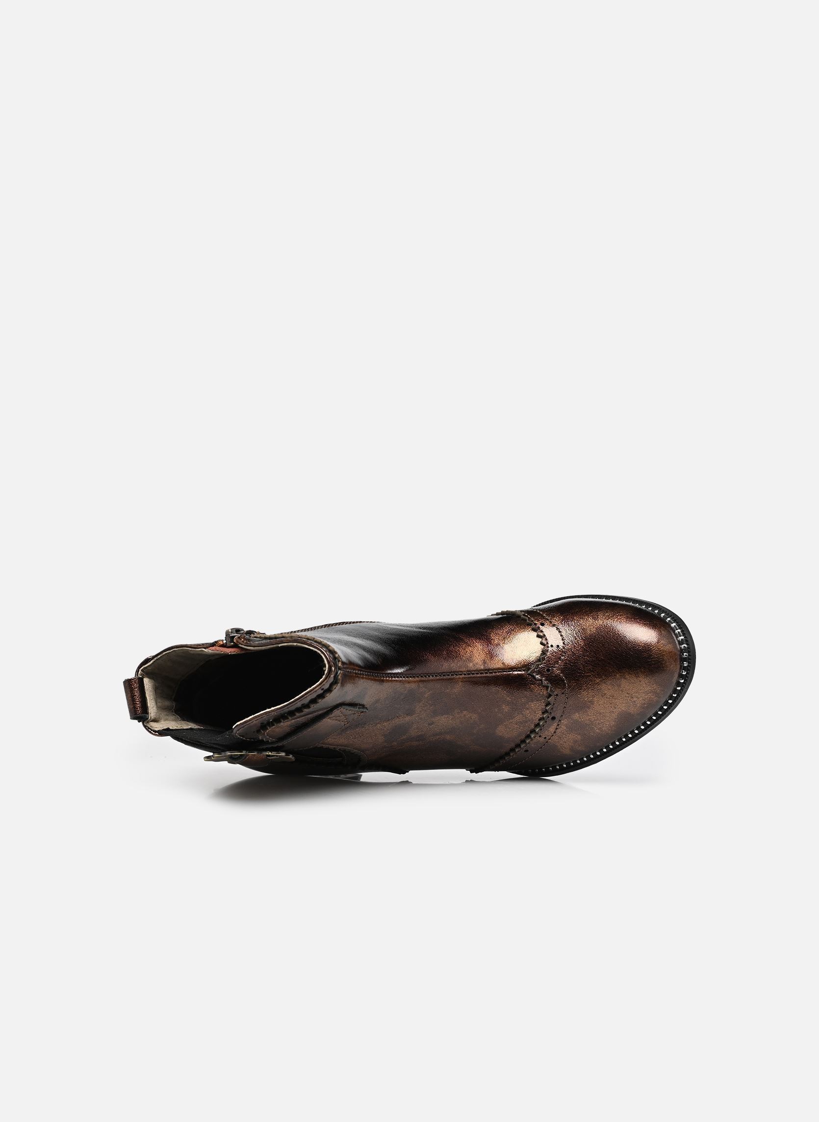 Enkellaarzen en boots LEDAO 615 dames goud en brons Laura Vita Enkellaarzen en boots LEDAO 615 dames goud en brons BRONZE