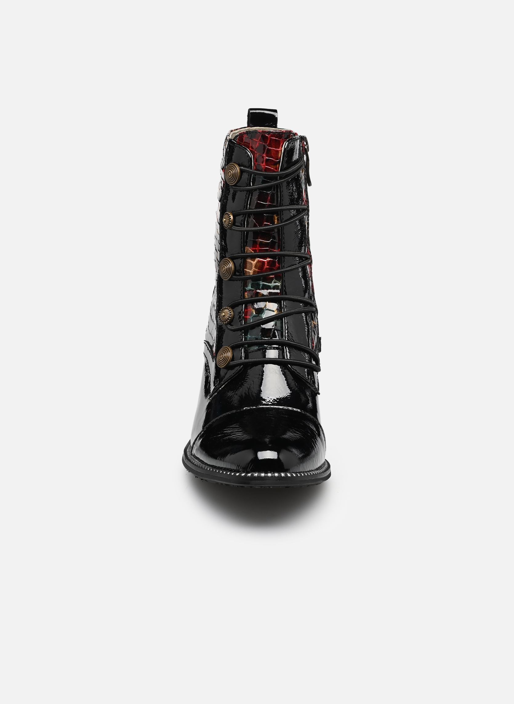 Stiefeletten und Stiefel MARBREO 16 damen schwarz Laura Vita Stiefeletten und Stiefel MARBREO 16 damen schwarz VERNIS NOIR