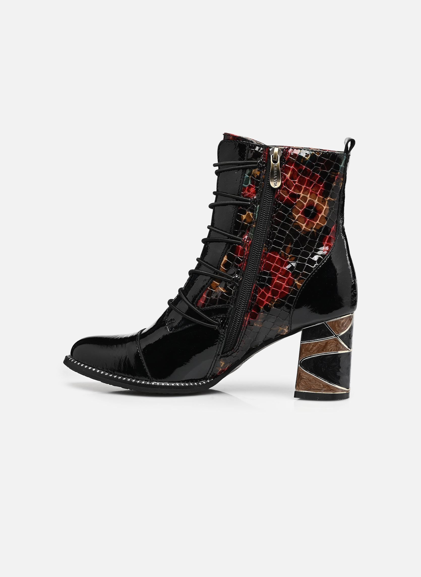 Stiefeletten und Stiefel MARBREO 16 damen schwarz Laura Vita Stiefeletten und Stiefel MARBREO 16 damen schwarz VERNIS NOIR