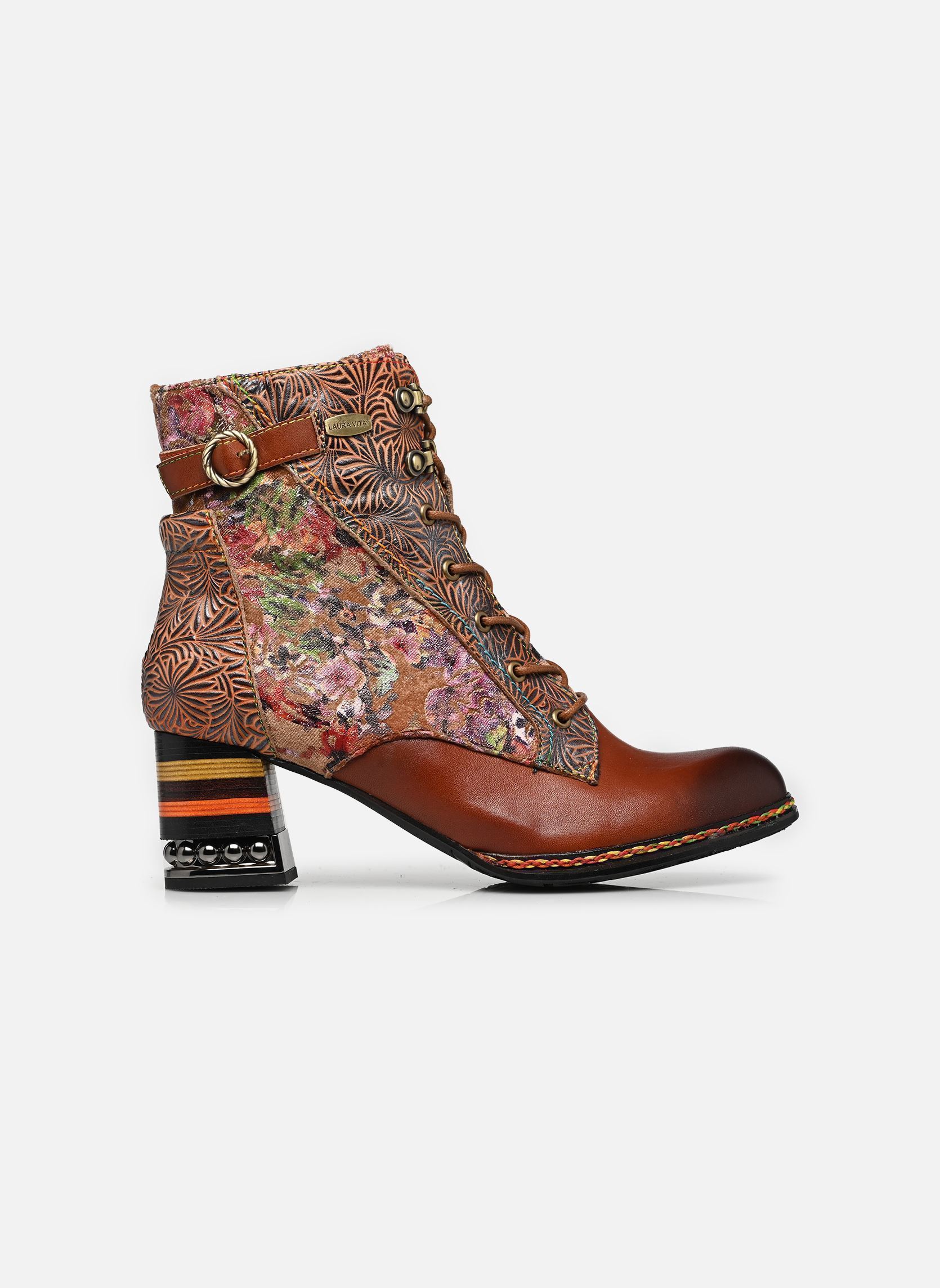 Enkellaarzen en boots REJINEO 30 dames meerkleurig Laura Vita Enkellaarzen en boots REJINEO 30 dames meerkleurig MARRON