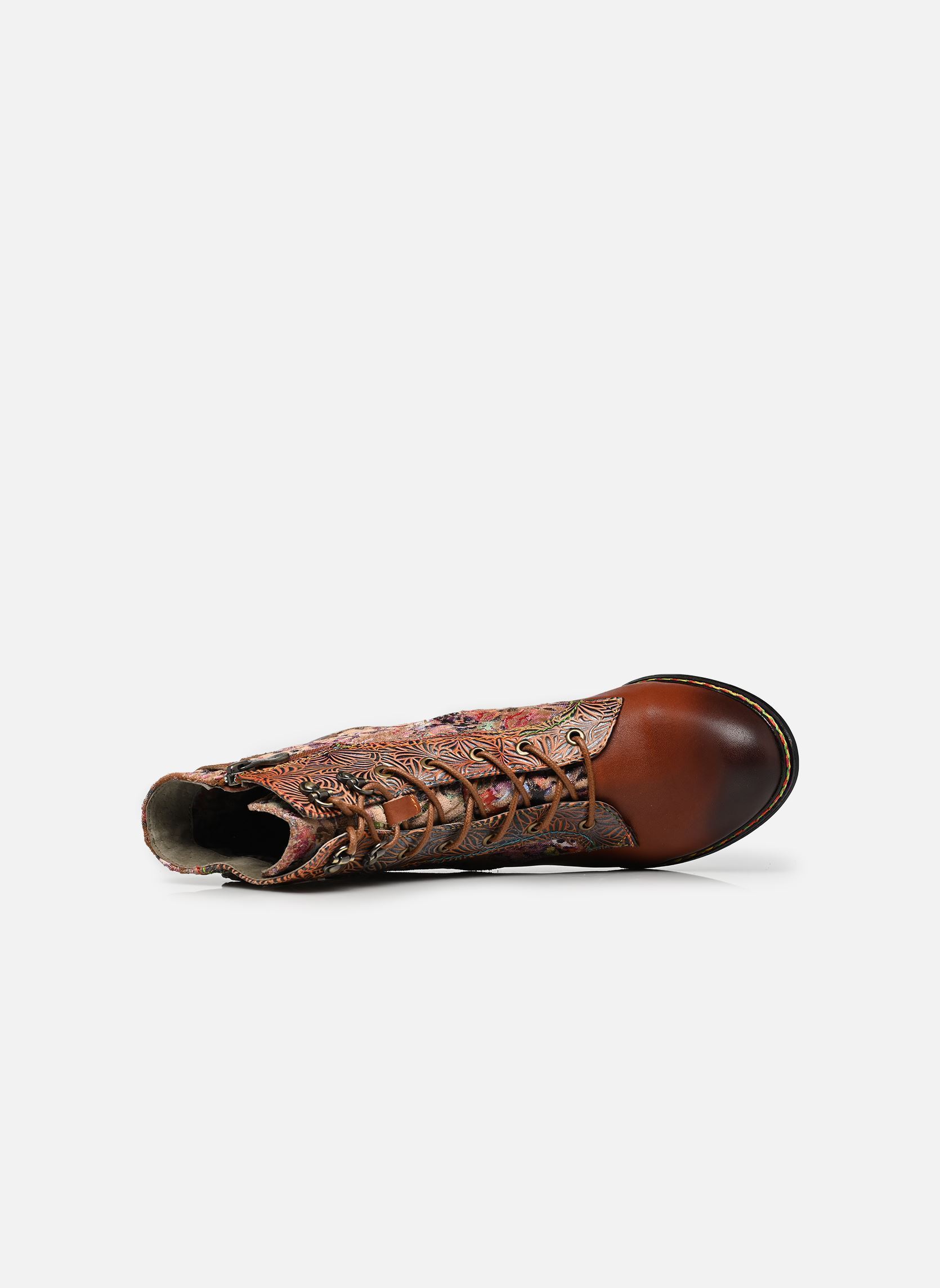 Enkellaarzen en boots REJINEO 30 dames meerkleurig Laura Vita Enkellaarzen en boots REJINEO 30 dames meerkleurig MARRON