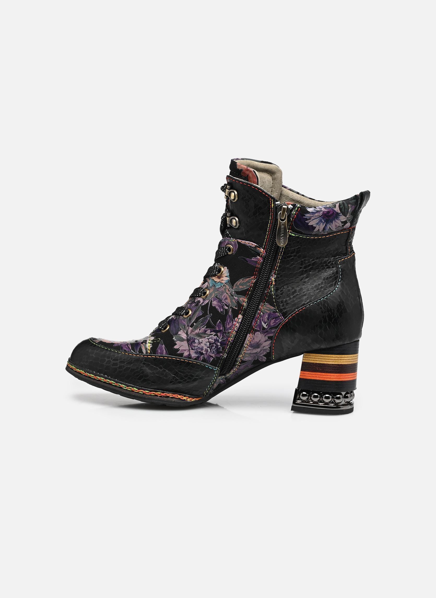 Enkellaarzen en boots REJINEO 31 dames zwart Laura Vita Enkellaarzen en boots REJINEO 31 dames zwart NOIR