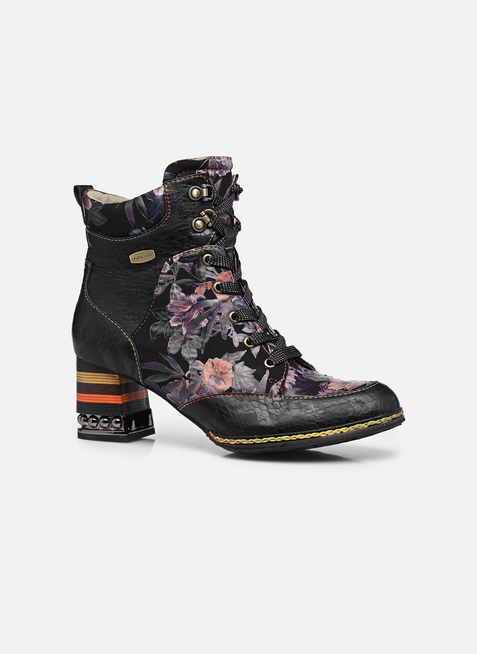 Enkellaarzen en boots REJINEO 31 dames zwart Laura Vita Enkellaarzen en boots REJINEO 31 dames zwart NOIR